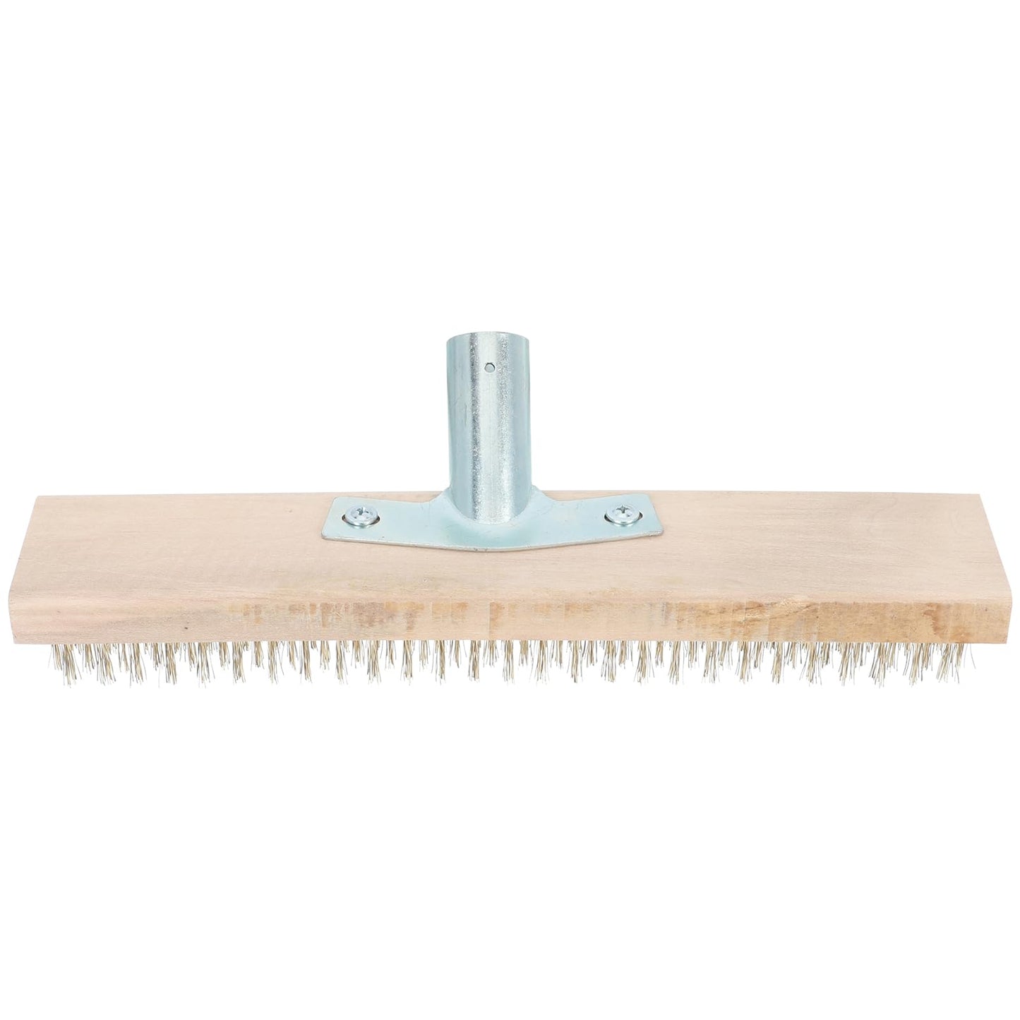 Yardwe Moss Cleaning Brush 11.81In Garden Removal Brush for Narrow Spaces Attach to Standard Broom or Rake Handles Ideal for Patio Lawn and Sidewalk Cleaning