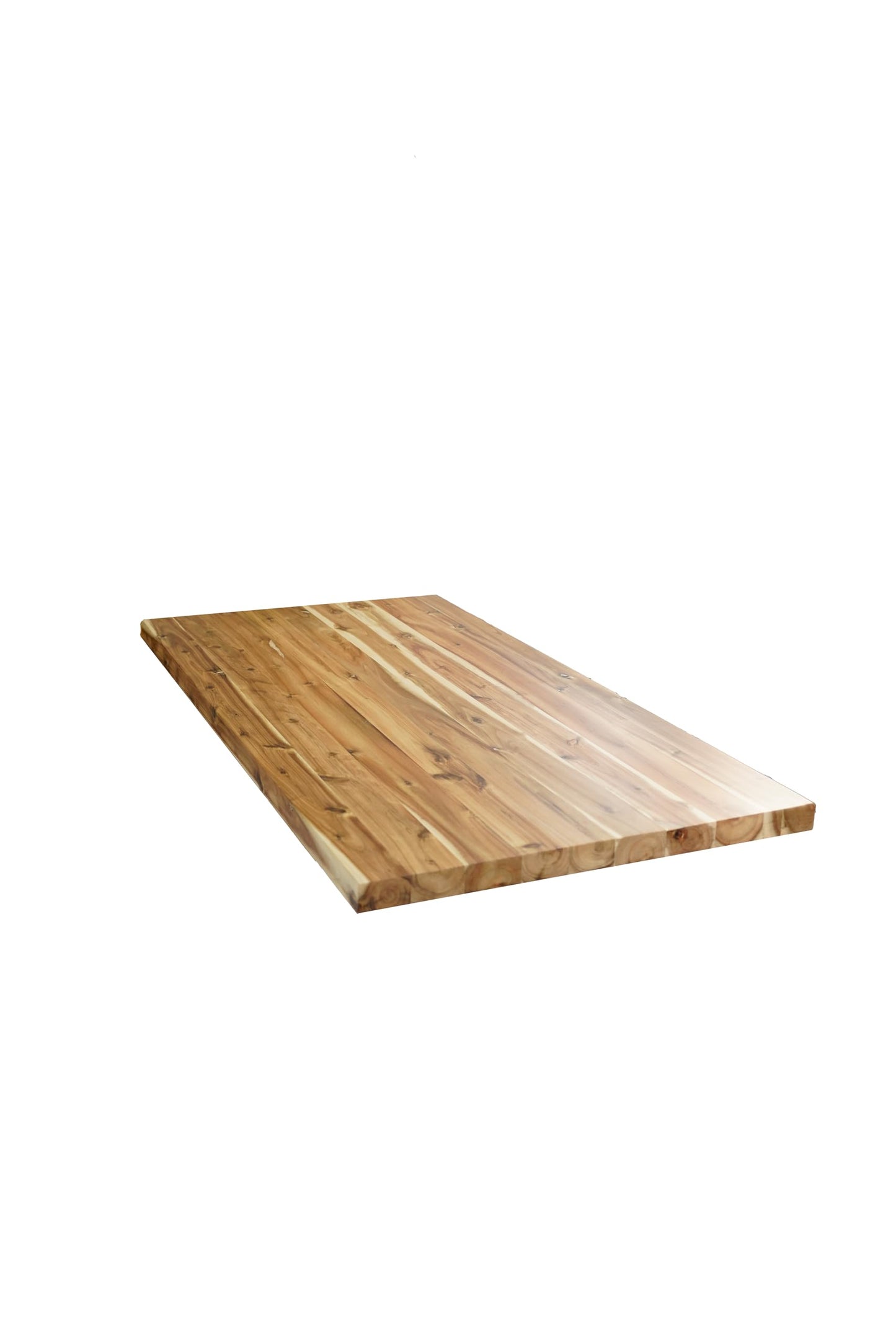 BingLTD - 42" L x 30" Rectangular Acacia Butcher Block Standard Countertop with Edge Grain (CT4230-AC-CC)
