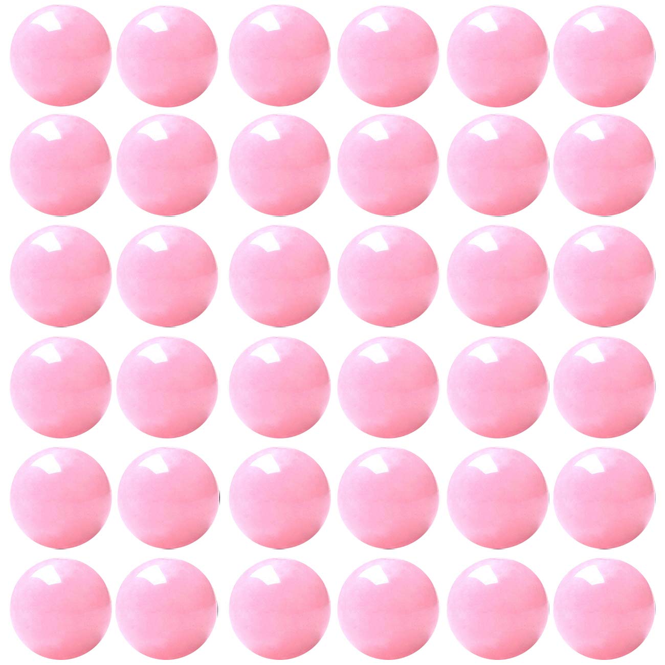Natural Stone Beads 100pcs 10mm Rose Quartz Round Genuine Real Stone Beading Loose Gemstone Hole Size 1mm DIY Charm Smooth Beads for Bracelet Necklace Earrings Jewelry Making (Pink Rose Quartz, 10mm)
