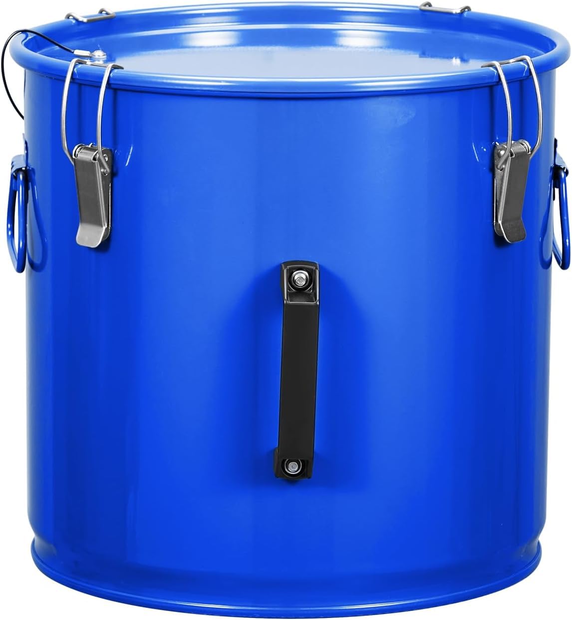 Fryer Grease Bucket 8 Gal, Oil Disposal Caddy, Steel Fryer Oil Bucket With Rust-Proof Coating, Oil Transport Container for Hot Cooking Oil Container With Lid & Lock Clips & Filter Bag