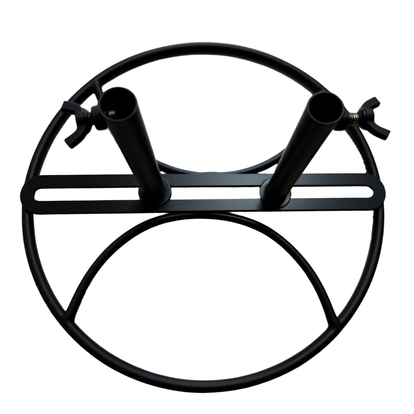 SMQLJXC 2026 Adjustable Width Garden Flag Stand Base - Metal Bracket Base (Adapter)