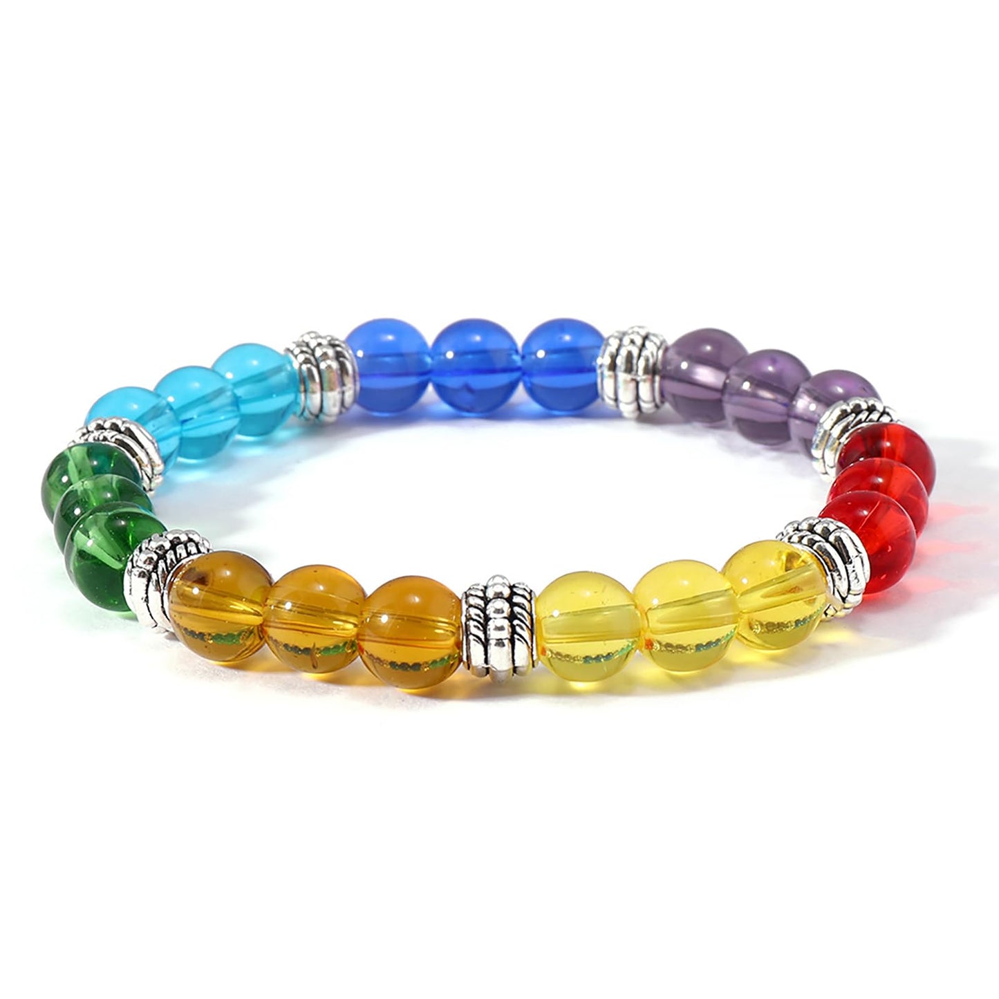 Gocelyn 476Pcs Natural Gemstone Smooth Round Crystal Glass Beads for Jewelry Making(Brown), Glass Spacer Loose Beads for Crafts Bracelets Necklaces Charms Pendants Presents 4/6/8/10/12mm