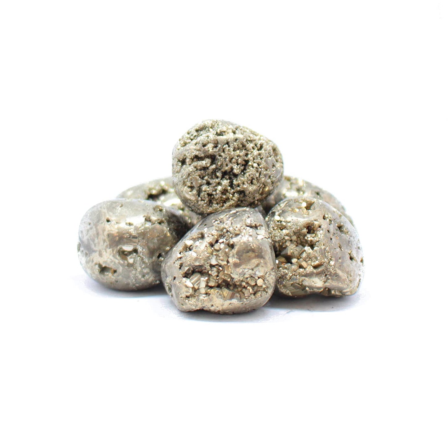 Pachamama Essentials Pyrite Tumbled from Peru - Fools Gold - Healing Stone - Pirita - Reiki (1)