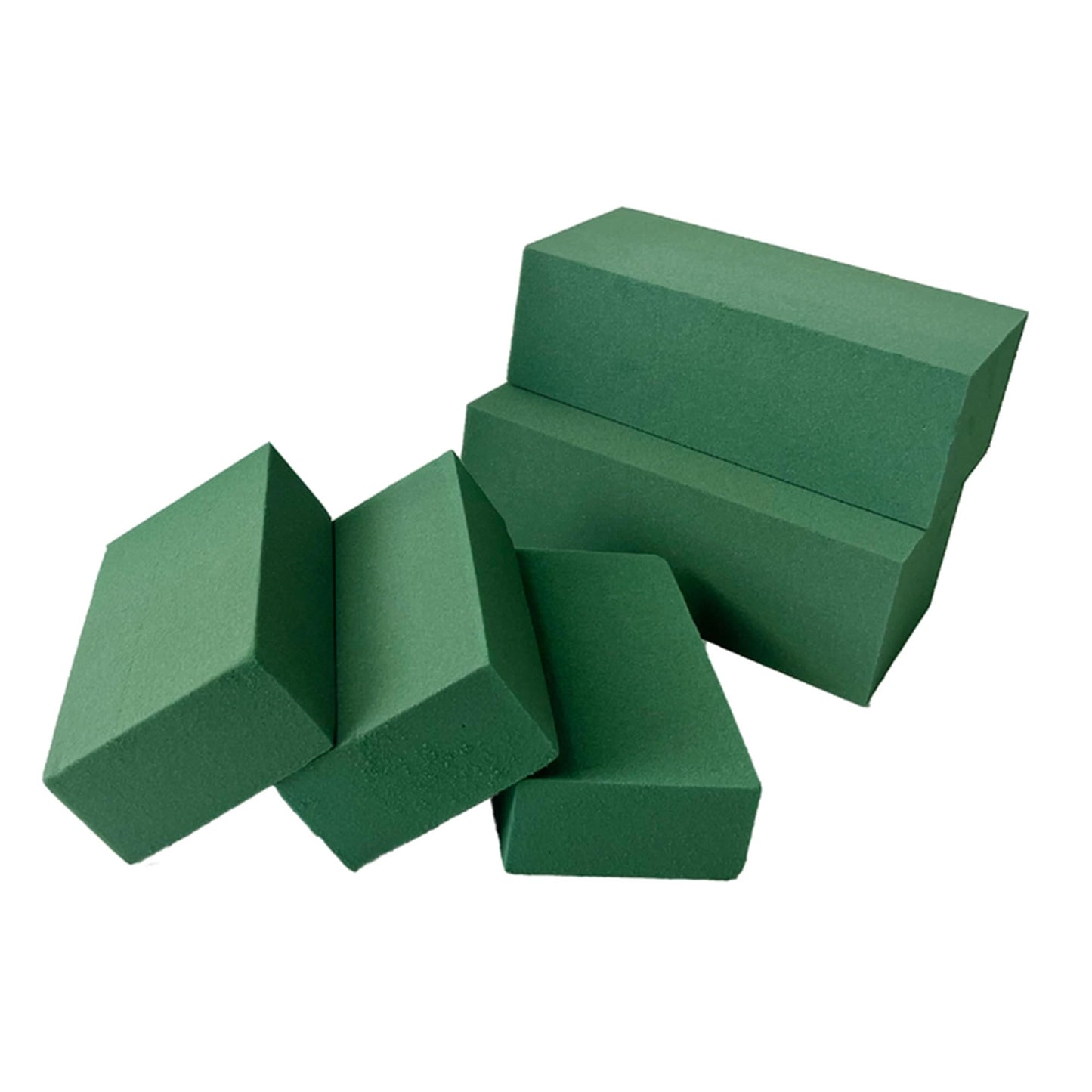 Mindful Design 6-Pack Floral Foam Blocks Dry & Wet for Fresh and Artificial Flowers, 7.8” L x 3.5” W x 2.4” H – Ideal for Weddings, Birthdays, Home, Office, and Garden Decor