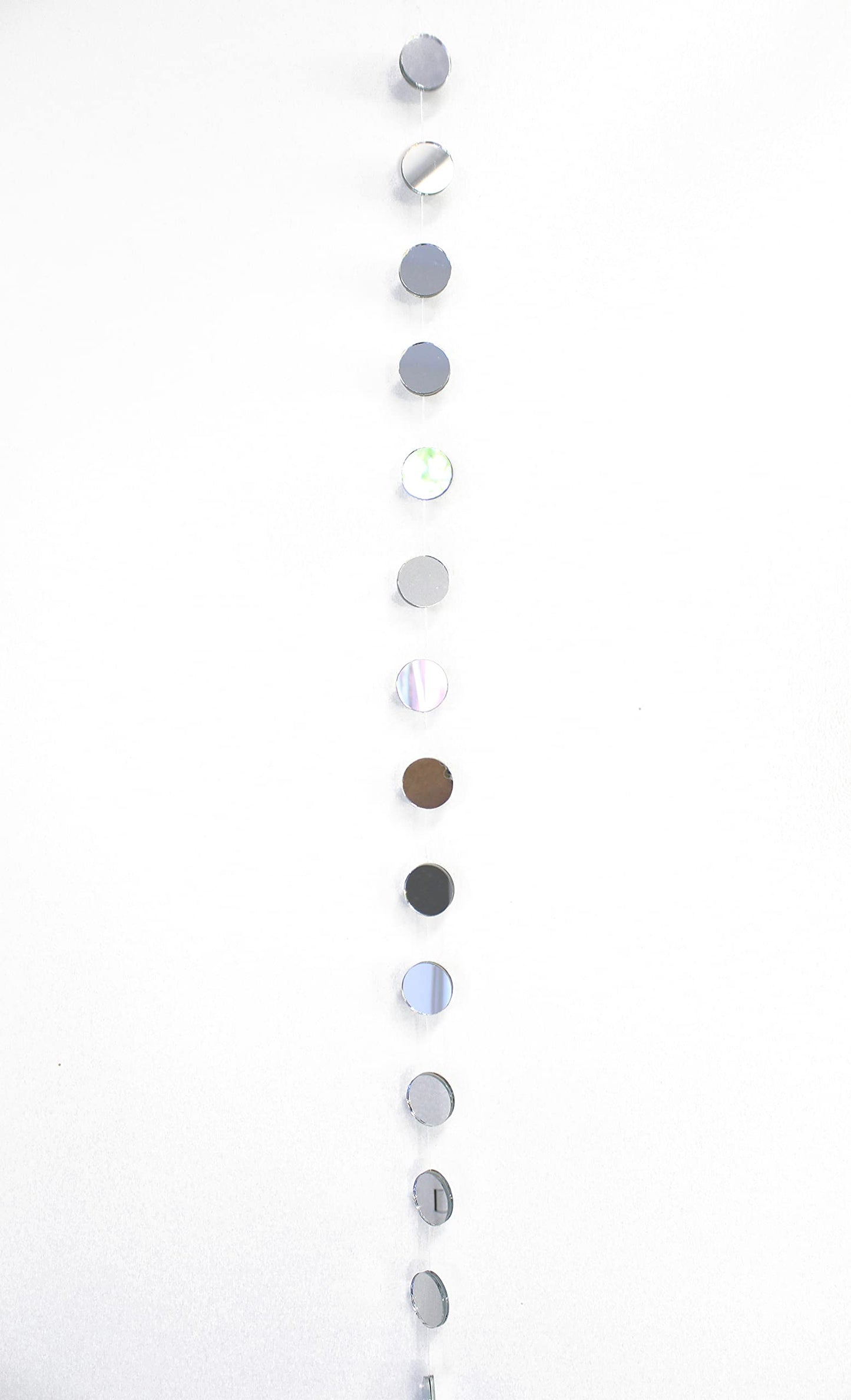 Mirror Garland Strand, 1 x 48 Inches, Real Mirror Sun Catcher Mobile