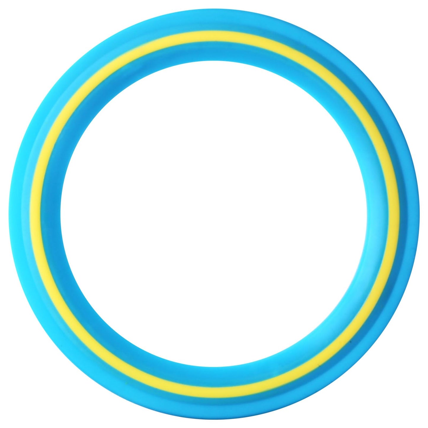 JEEFUD Flying Disc for Kids Adults 11 inch Flying Ring, 3 Pack Beach Backyard Sports Play Soft Discs, Sport Outdoor Toy Gift for 4+ Year Old Boys Girls Family (3PCS (Blue，Pink&Turquoise))