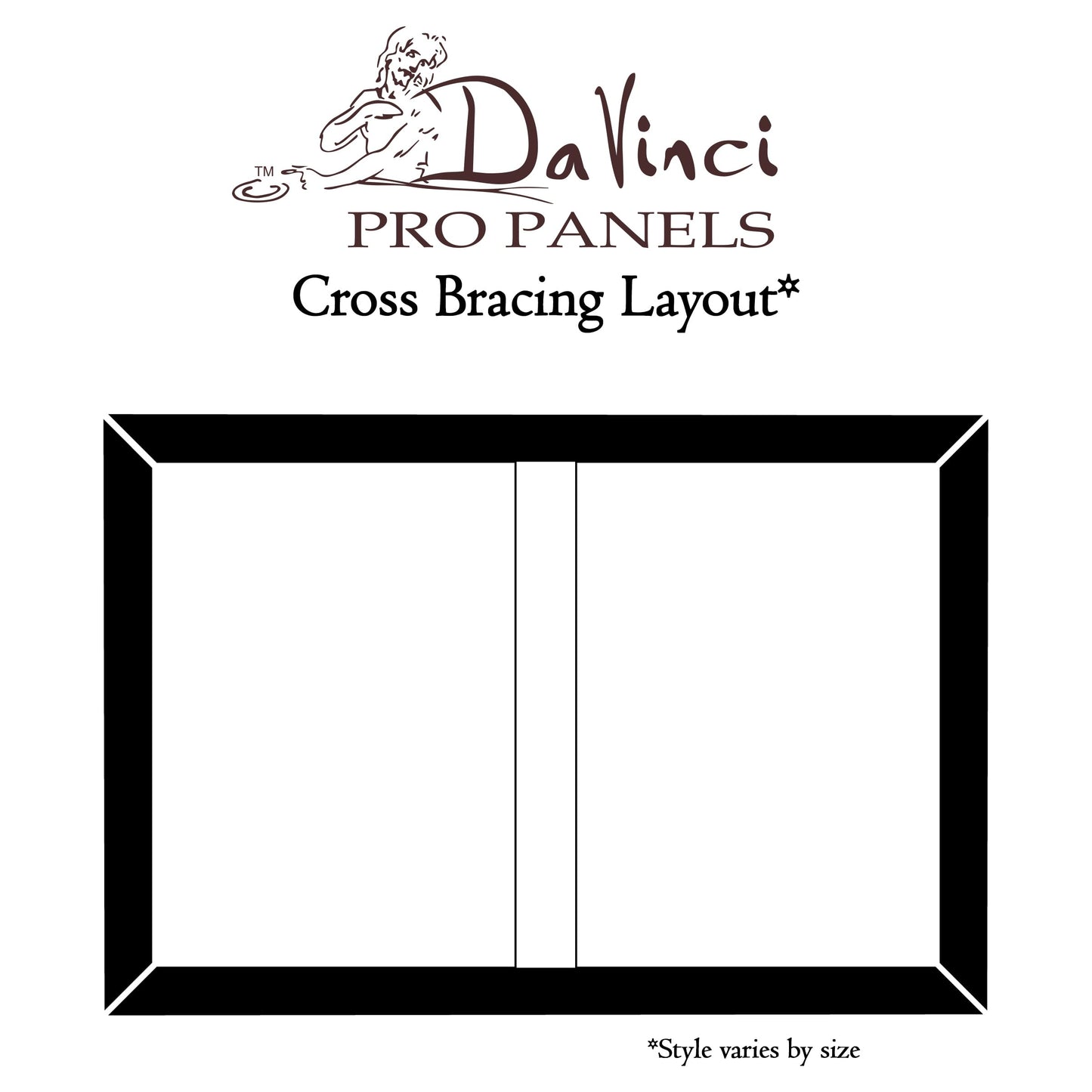 Da Vinci Pro Ultra Smooth Wood Canvas Gesso Board - 2" Deep, 18x24 Single White Acrylic Polymer Gesso Panels for Painting Fine Portraits and Ultra Fine Detail Illustrations and Artwork