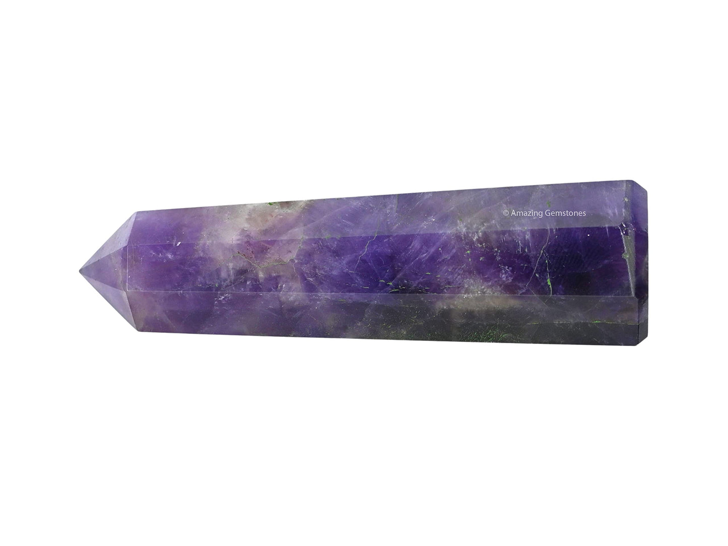 Amazing Gemstone Set of 3 Amethyst, Rose Quartz, Black Tourmaline Crystal Towers - Natural Healing Crystal Point Obelisk for Reiki Healing and Crystal Grid (2 Inch to 3 Inch)