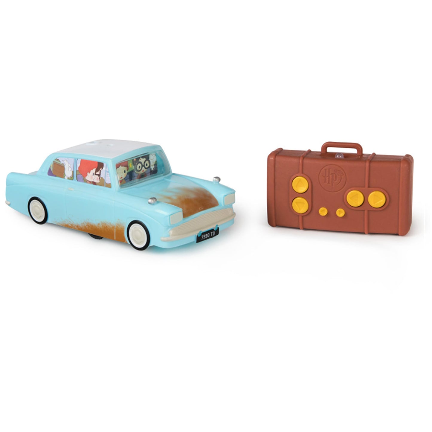 Wizarding World Harry Potter, Weasley’s Flying Remote Control Car with Zero Gravity Technology, Drives Indoors on Walls & Floors, Kids Toys for Ages 6 and up