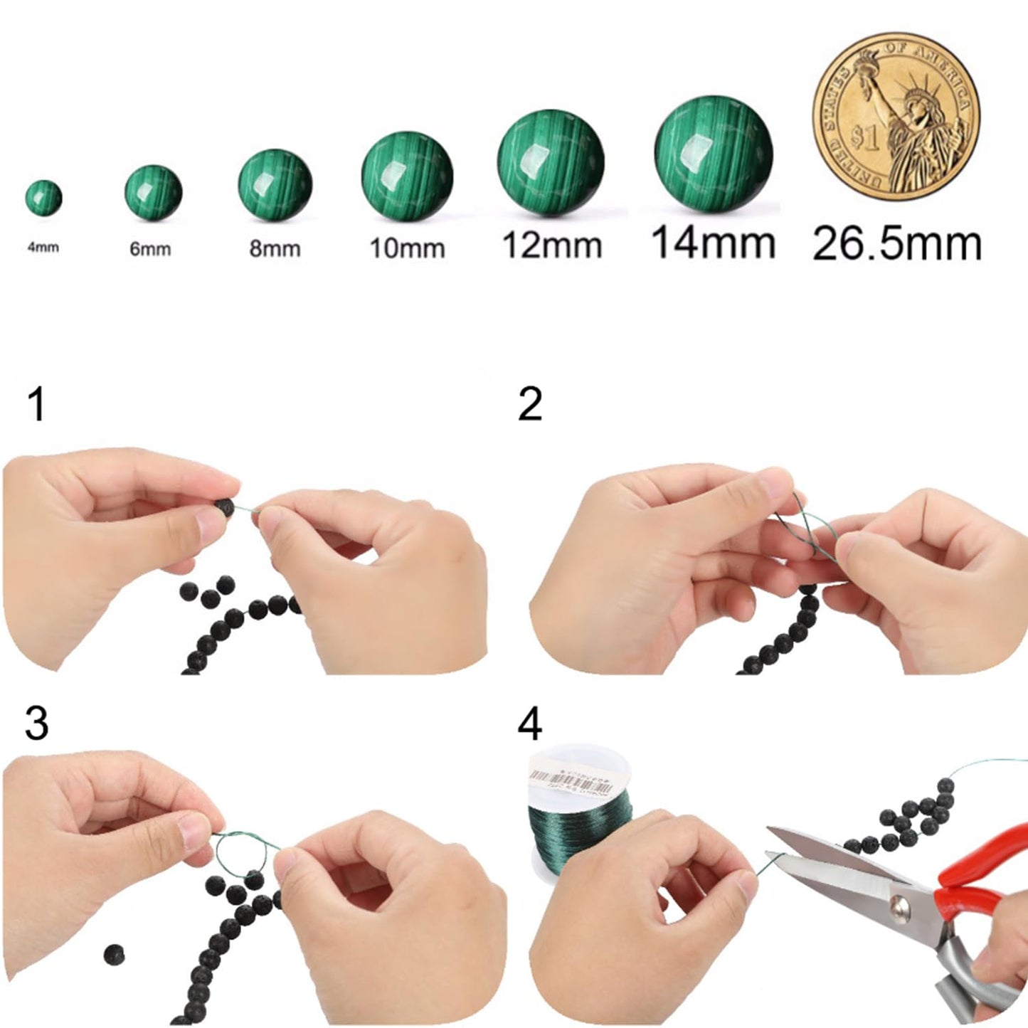 Natural Golden Tiger Eyes Stone Beads for Jewelry Making DIY Bracelet Necklace Jewelry Making 1 Strand 15.5inch 35PCS 10MM