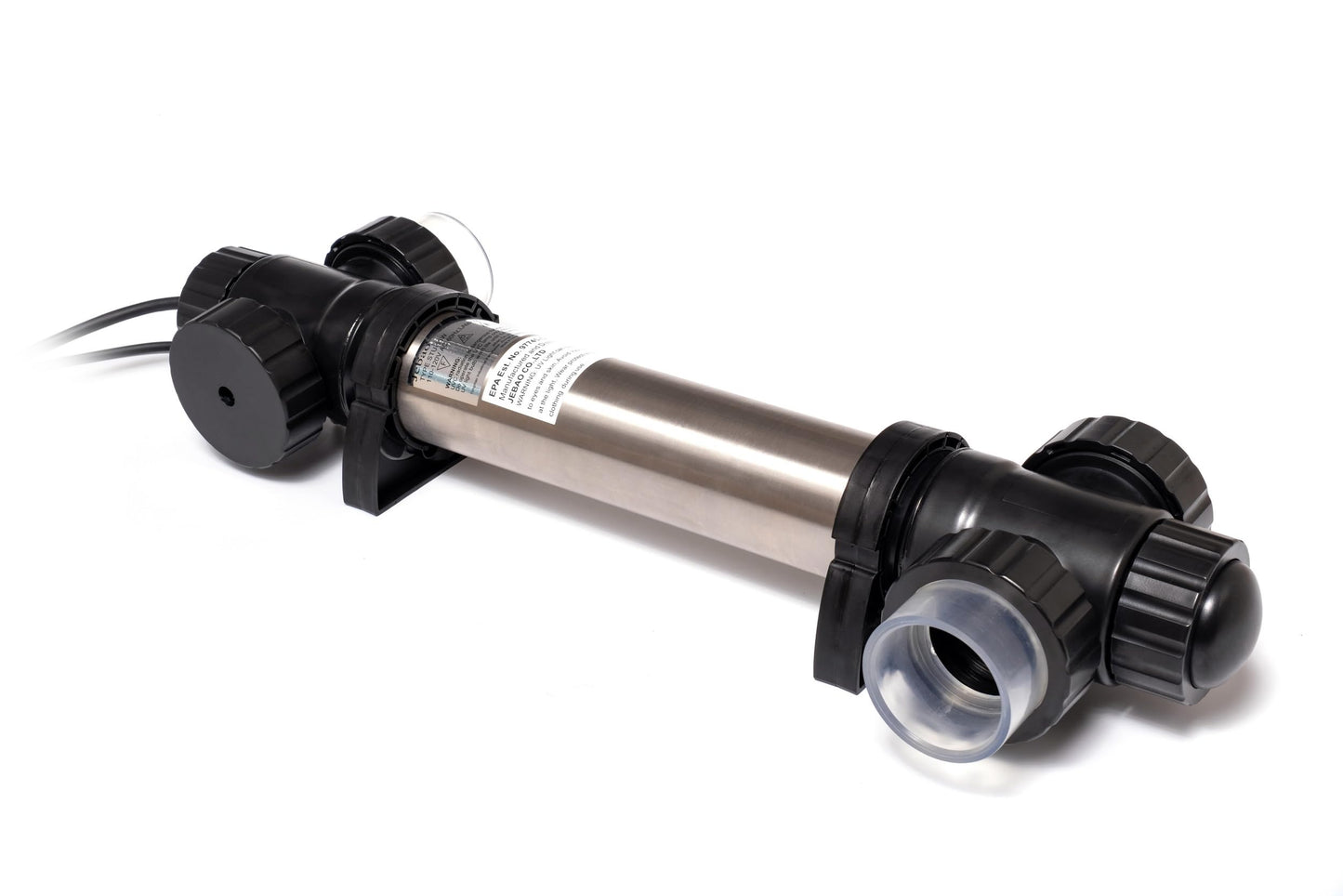 Jebao STU-55 Stainless Steel Pond and Aquarium Clarifier, 55-watt