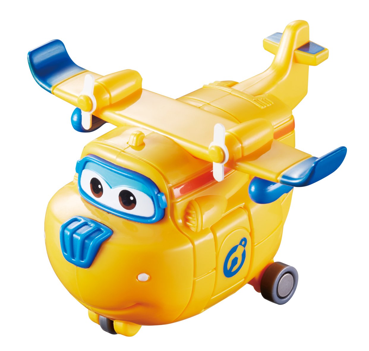 Super Wings World Airport Playset, Includes 2" Transform-a-Bot Jett and Donnie Figures, Preschool Educational Learning Toys for Boys and Girls Age 3 4 5 6, Birthday Gifts for Kids