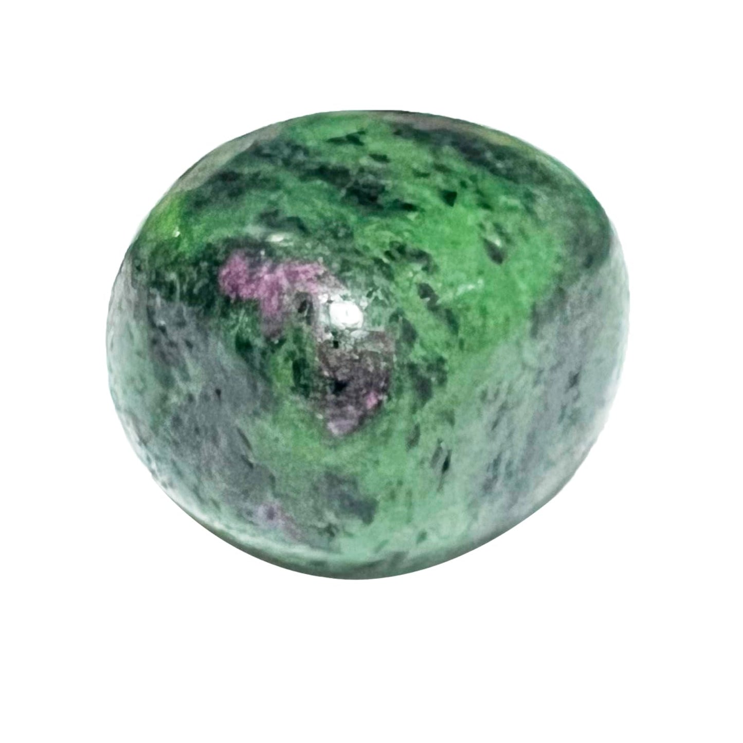 Green Ruby Zoisite Healing Crystal Stones, 1.25-2.0" Large Reiki Healing Gemstones Natural Tumbled Polished Stones for Energy Witchcraft Therapy Meditation