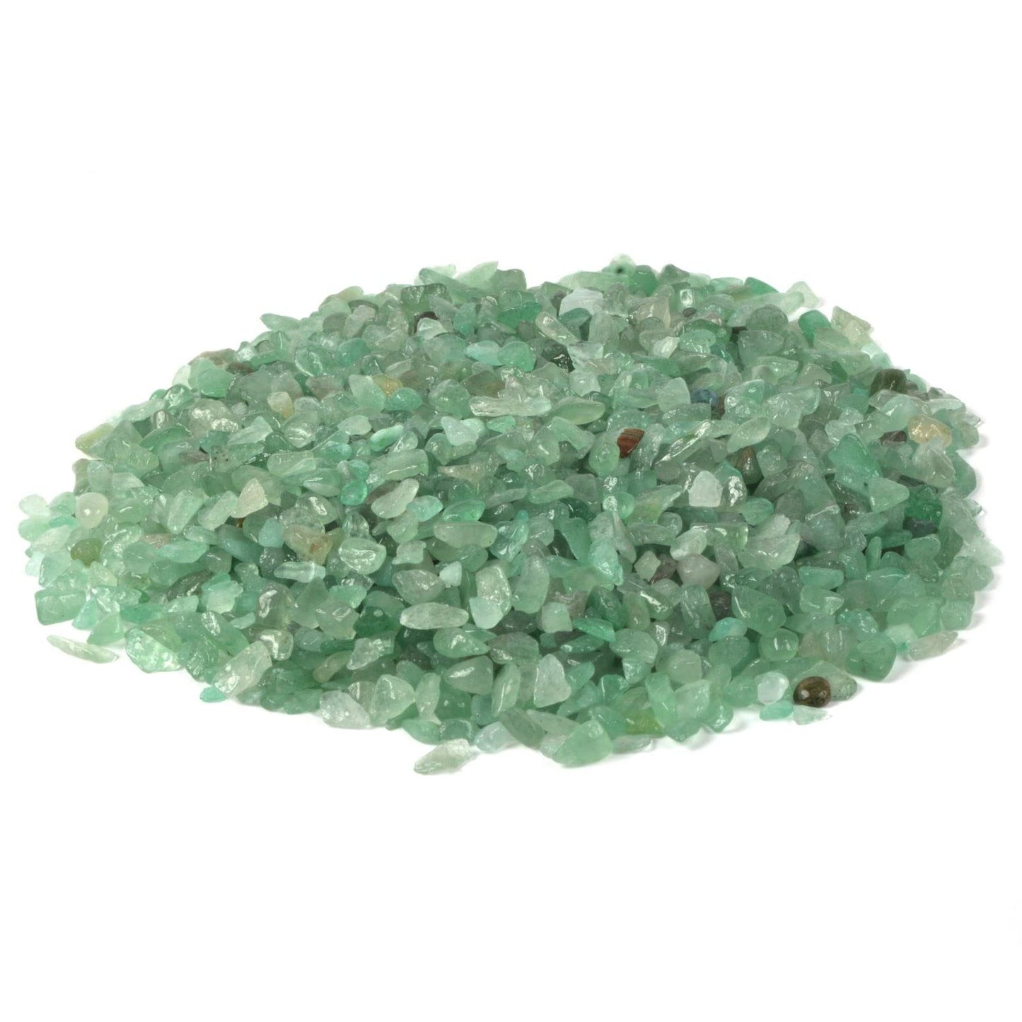 Natural Green Aventurine Polished Chips Crushed Tumbled Stone Crystal Healing Embellishments 100 grams