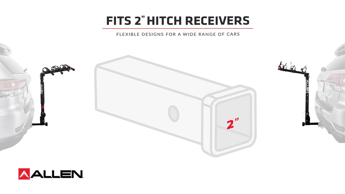 Allen Sports Premier Locking Quick Release 5-Bike Carrier for 2 in. Hitch, Model QR555