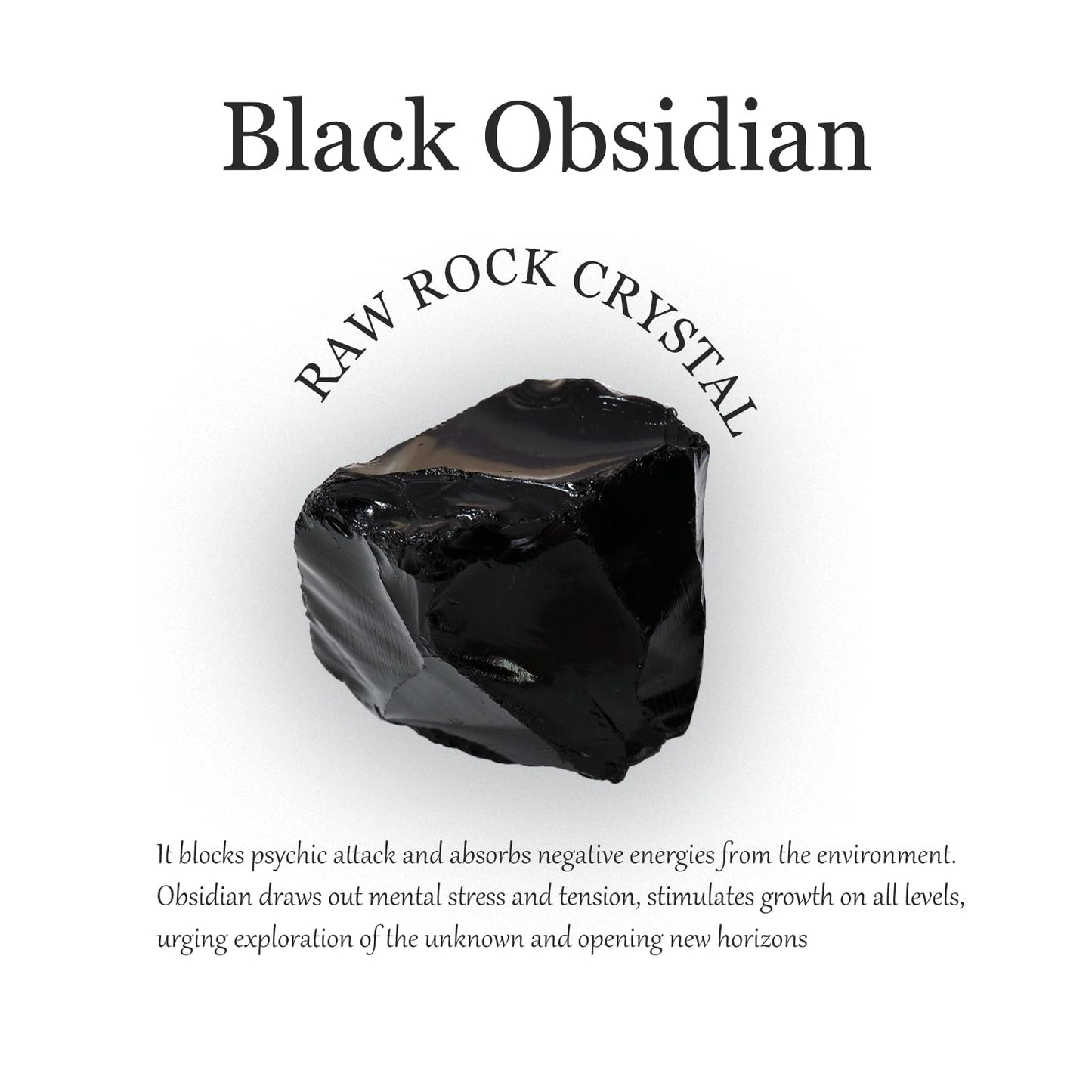 Apengshi Black Obsidian Raw Crystals 2PCS Natural Rough Rocks Healing Crystal and Stones DIY Raw Stones Meditation Fountain Garden Home Decor