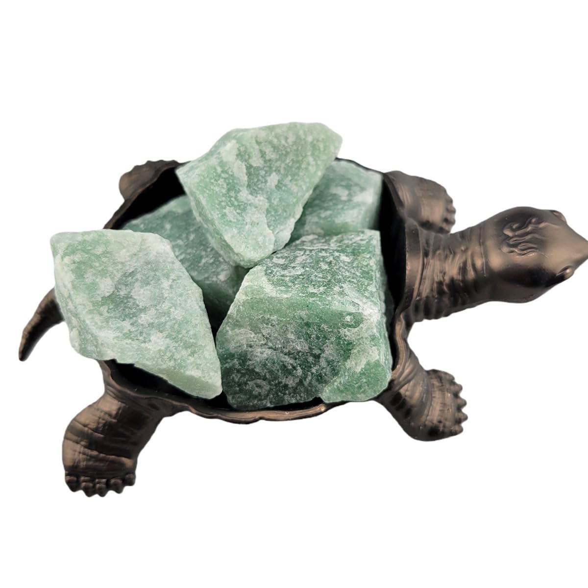 3-5Pcs Natural Raw Crystals 1''-2'' Rough Stones Rocks for Tumbling Polishing Cabbing Gemstones Crystals and Healing Stones for Wicca Reiki,Fountian Rocks for Decorations (Green Aventurine)