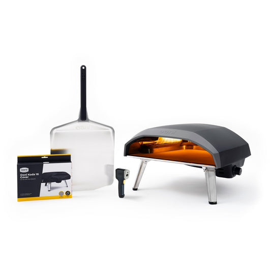 Ooni Koda 16 Gas Pizza Oven - Includes 14" Pizza Peel, Koda 16 Cover and Infrared Thermometer