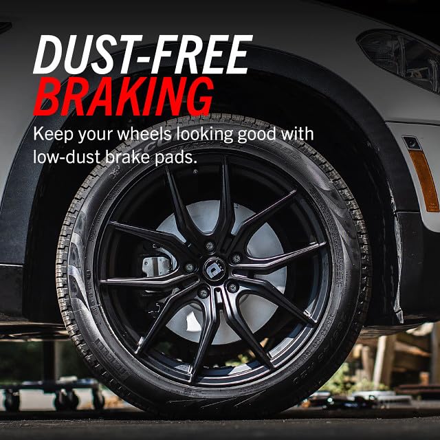 Power Stop CRK6560 Front and Rear Z17 Evolution Brake Pads with Geomet® Coated Brake Rotors Kit For Cadillac Escalade Silverado 1500 Suburban Tahoe GMC Sierra 1500 Yukon