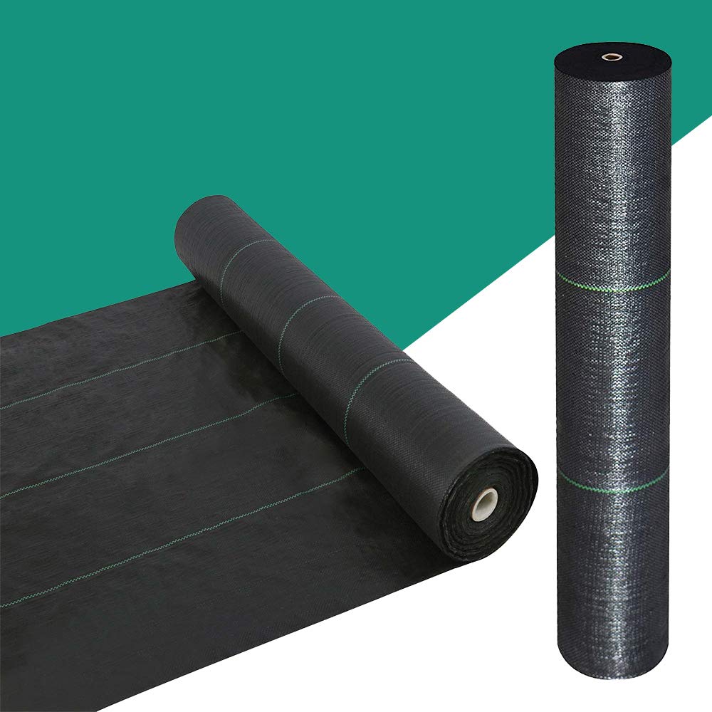 Snail 3ft x 250ft Weed Barrier Landscape Fabric Premium 5oz Pro Heavy Duty Ground Cover Anti-Weed Gardening Mat High Permeability Easy Setup Commercial Outdoor Weed Mat