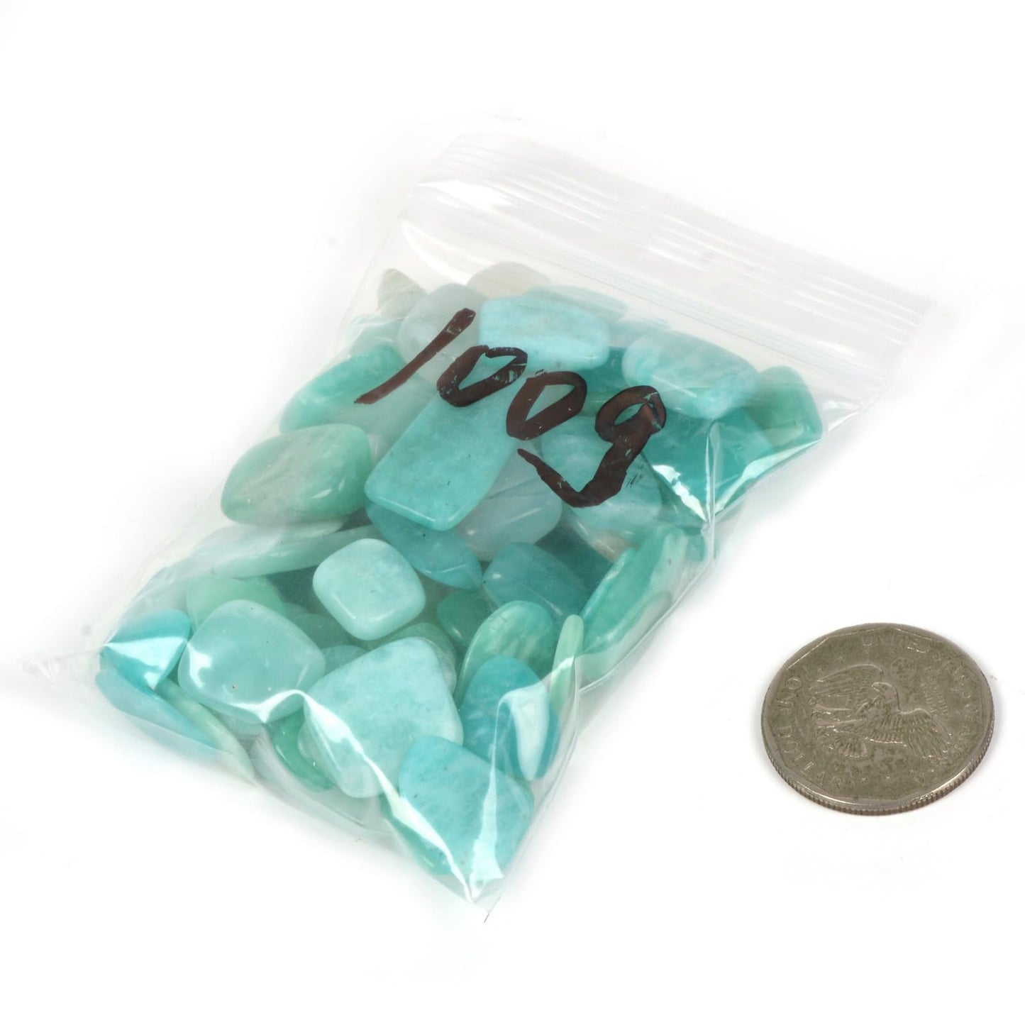 Big Brazilian Amazonite Polished Chips Crushed Tumbled Stone Crystal Healing Embellishments 100 grams