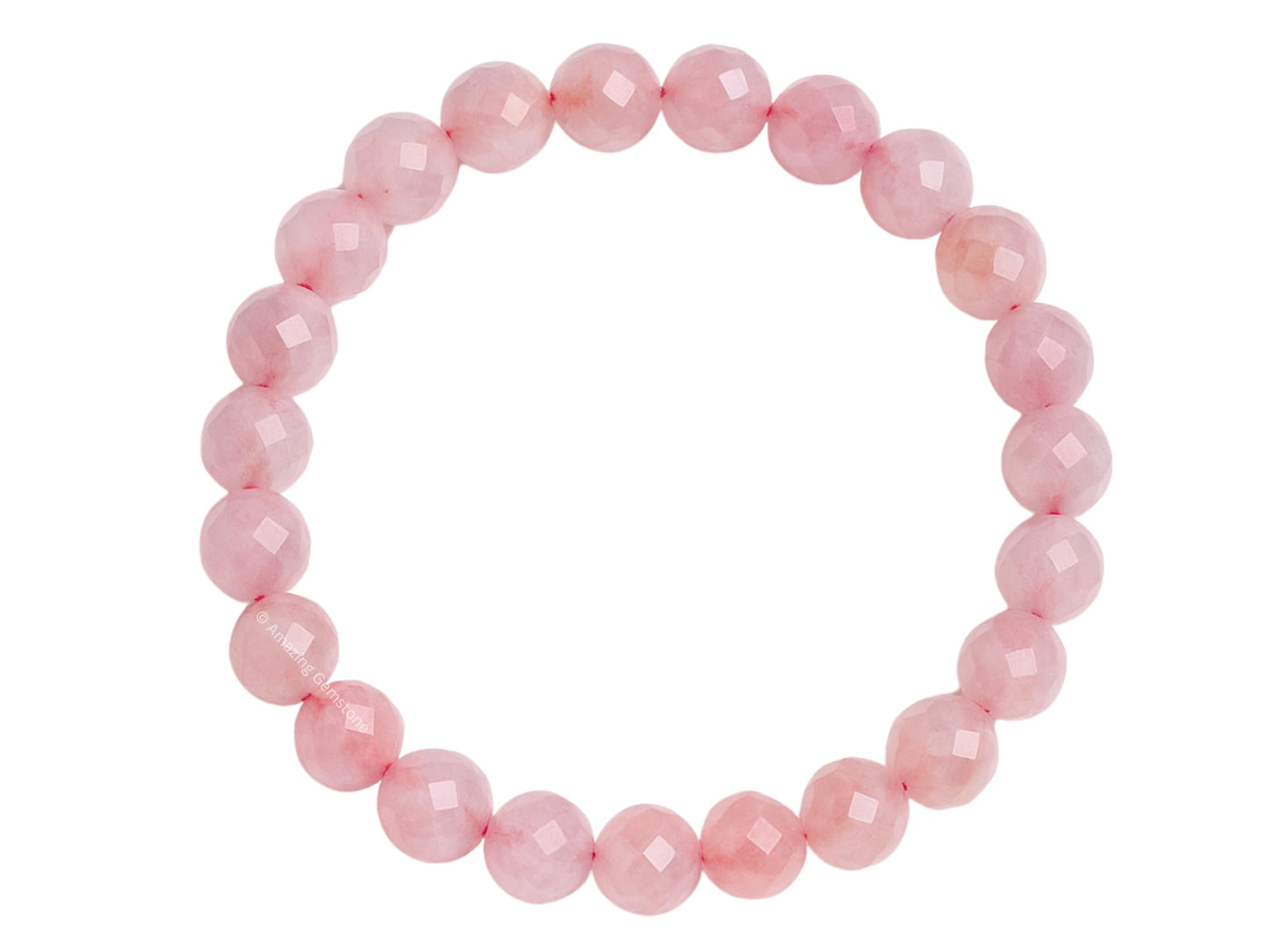 Amazing Gemstone Rose Quartz Bracelet for Women - Chakra Mens Bracelet Protection Crystals and Healing Stones - Blessing Bracelet Spiritual Meditation Gift Christmas Stocking Stuffers