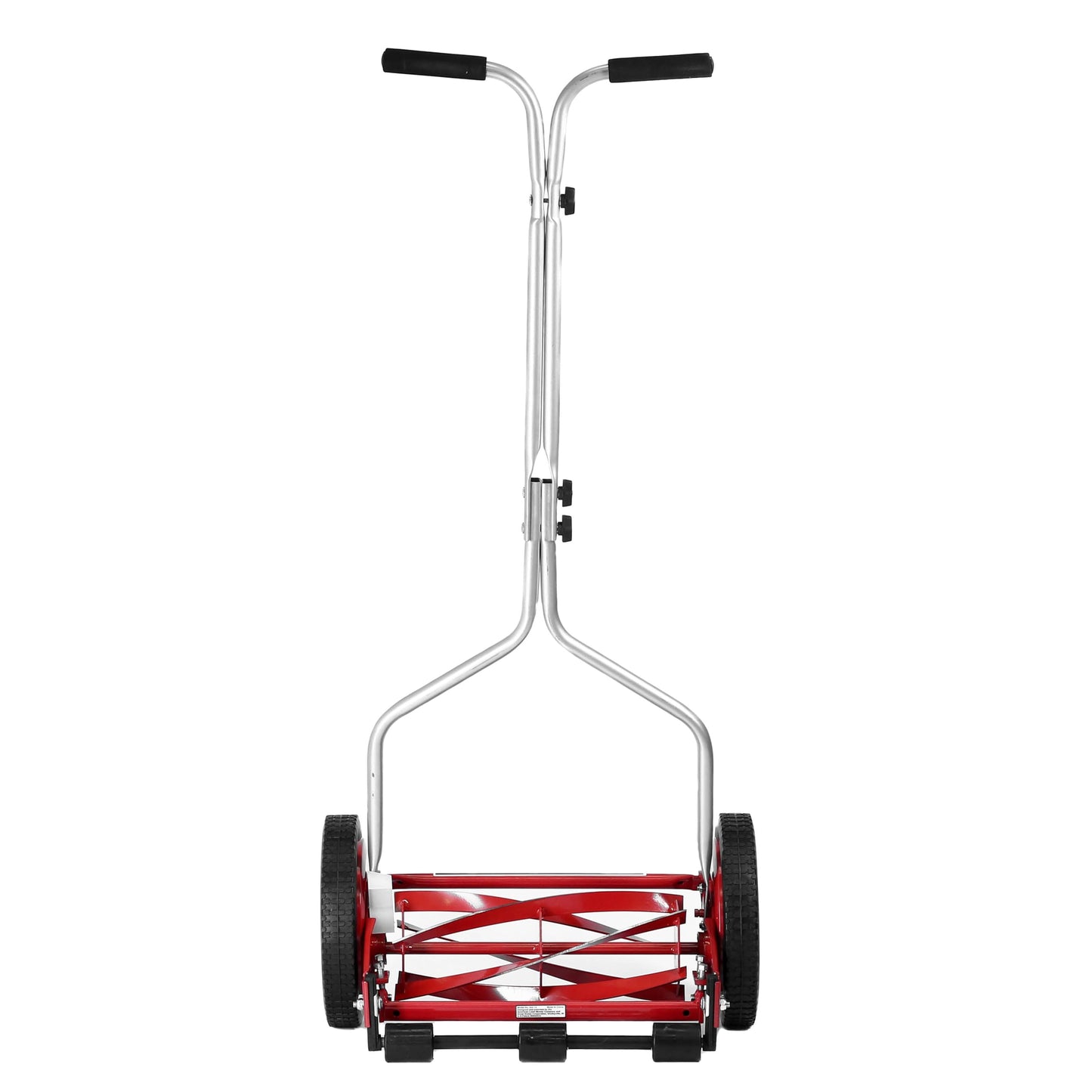 Great States 304-14 14-Inch 5-Blade Push Reel Lawn Mower, Red