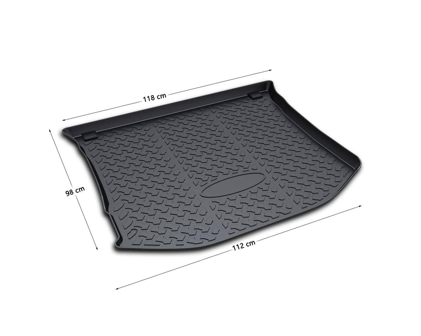Grand Cherokee Cargo Liner，All Weather 3D Durable Waterproof Rear Cargo Trunk Tray Floor Mat Protector Compatible with Jeep Grand Cherokee 2011-2021 ，2022 WK Models,Not for 2021-2022 L or 4XE Models