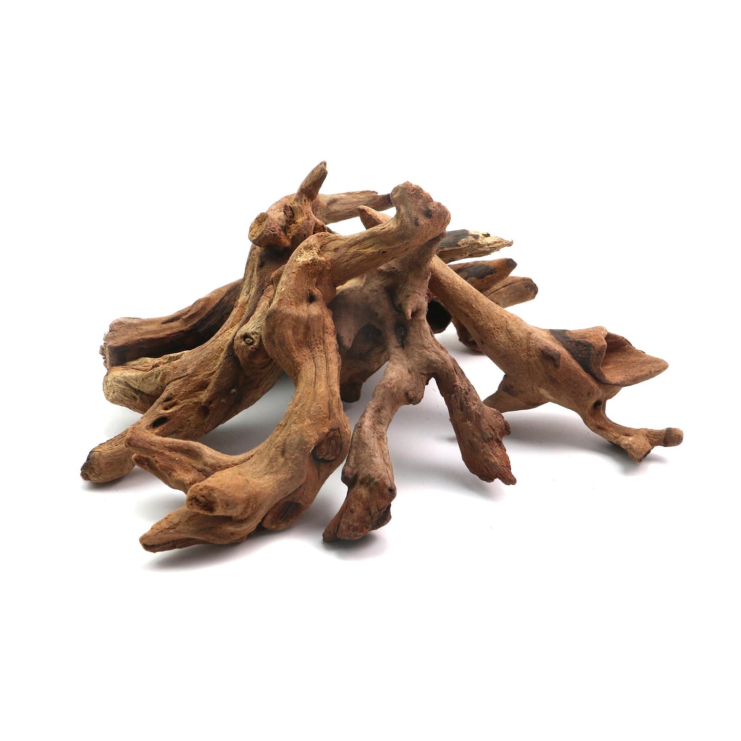 Tsnamay 5Pcs Real Natural Driftwood for Aquarium, Aquarium Decor Wood Freshwater Fish Tank Reptile Driftwood Branch Length 3.93" to 5.9"