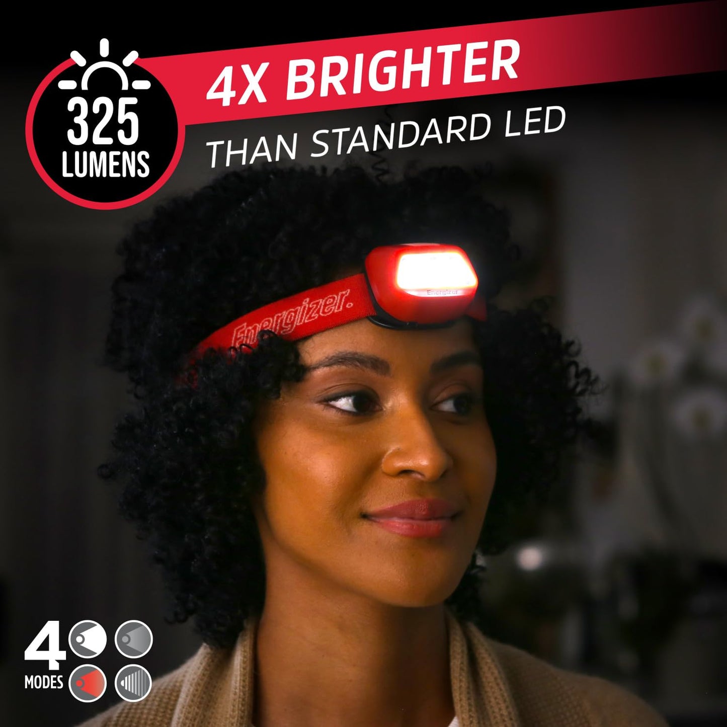 Energizer WeatheReady Power Outage Kit with 2-in-1 LED Flashlight Lantern, LED Headlamp, IPX4 Water-Resistant, Backup AA + AAA Batteries, Storage Case, Hurricane Preparedness Items