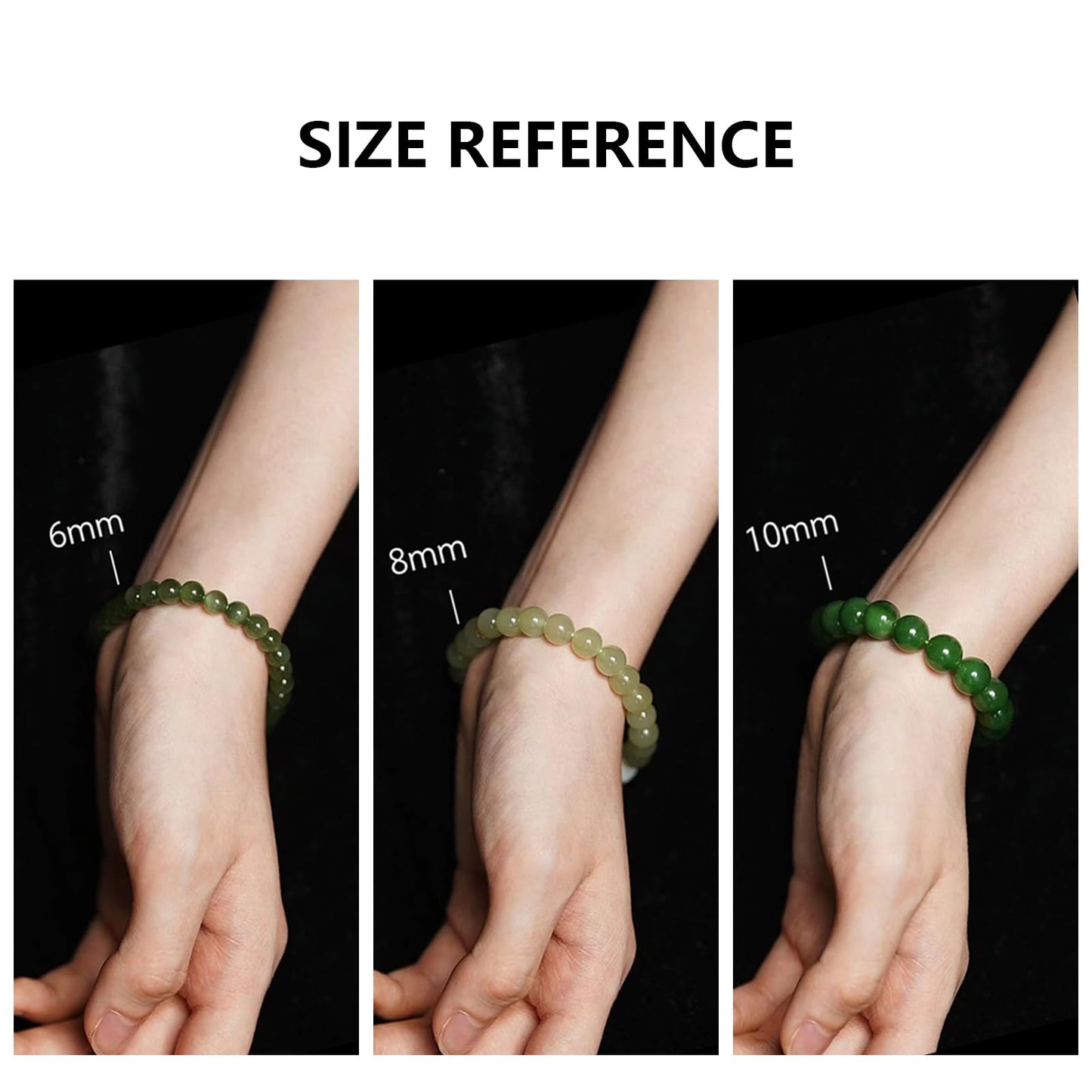 DIQIO Jade Stone Beads for Jewelry Making - 6mm Gemstone Round Loose Beads for Bracelets(58-60pcs, Orange Gemstone)