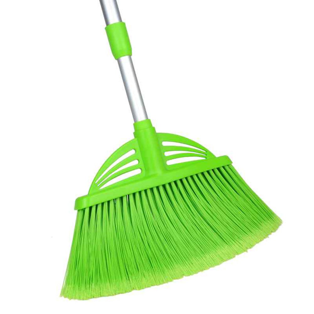 Xifando Three-Section Telescopic Aluminum Alloy Rod Long-Handled Broom