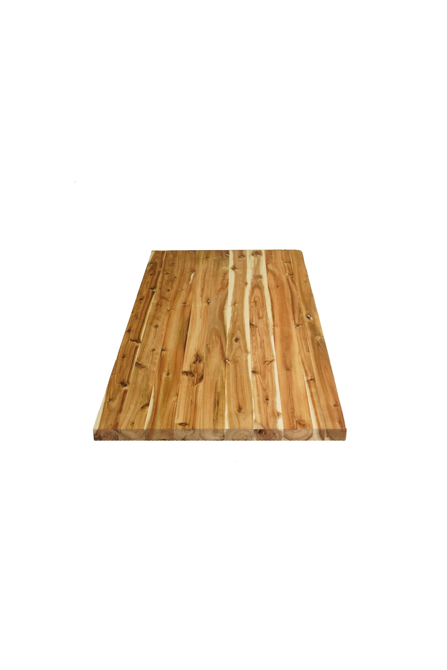 BingLTD - 42" L x 30" Rectangular Acacia Butcher Block Standard Countertop with Edge Grain (CT4230-AC-CC)