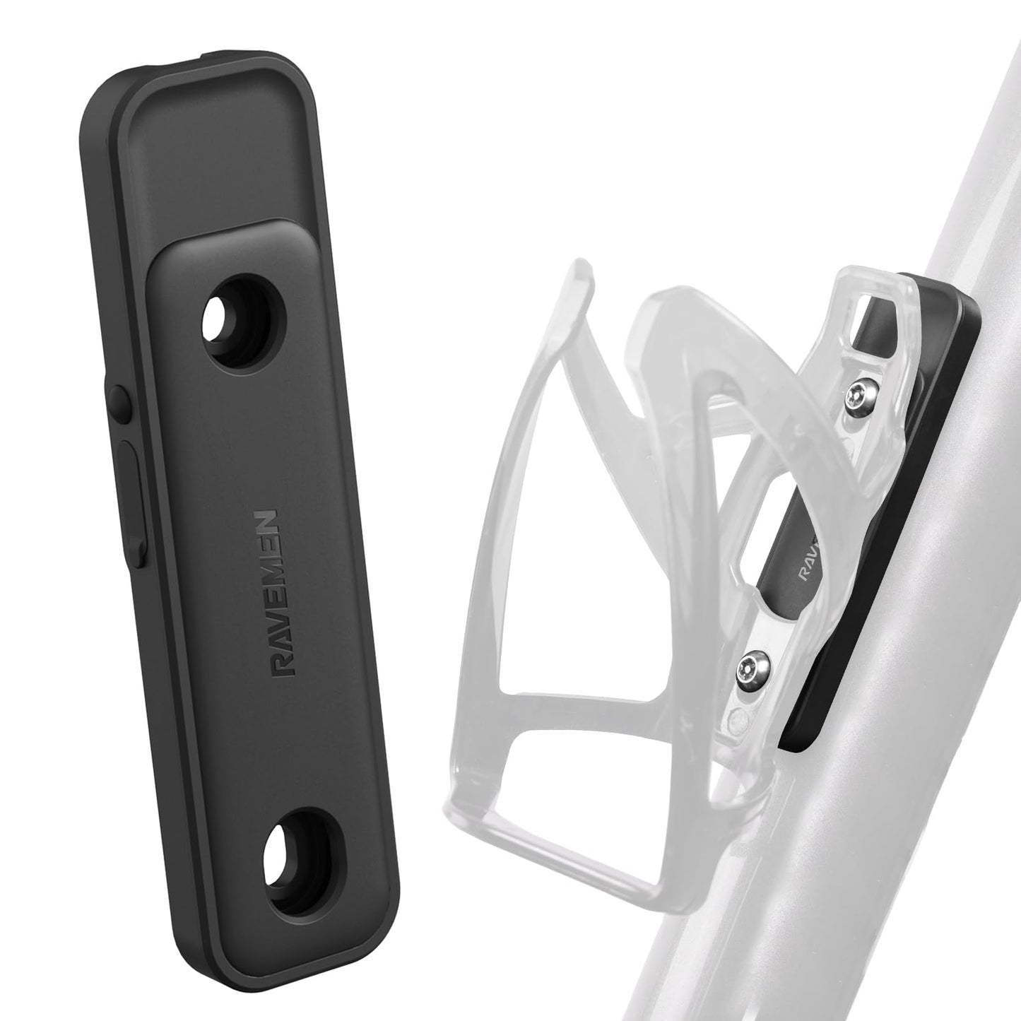 Ravemen Bike Tracker Compatible with Apple Find My, Rechargeable Anti-Theft GPS Tracker for Bikes, 8-Month Power Life Bicycle Finder Location Accessories Hidden Under Bottle Holder (iOS Only)