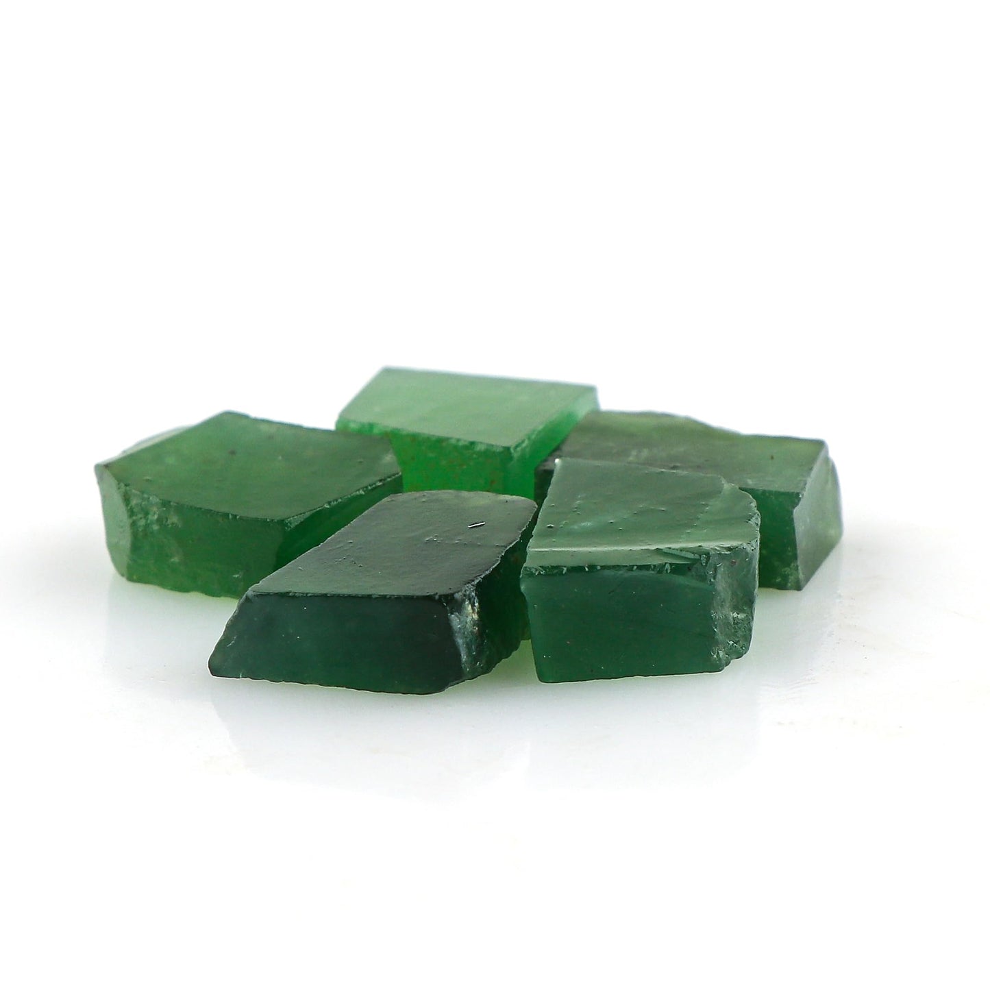 CRYSTALINES 5pcs Wholesale Natural Raw Green Serpentine Gemstone, Untreated Rough Stone, Bulk Loose Supplies, DIY Crafts, Jewelry Making, Healing Crystals, Wire Wrap, Gem Collection, AAA Grade