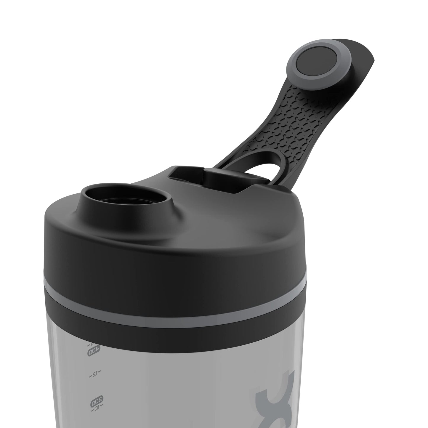 Promixx Original Shaker Bottle - Battery-powered for Smooth Protein Shakes - BPA Free, 20oz Cup (Black)
