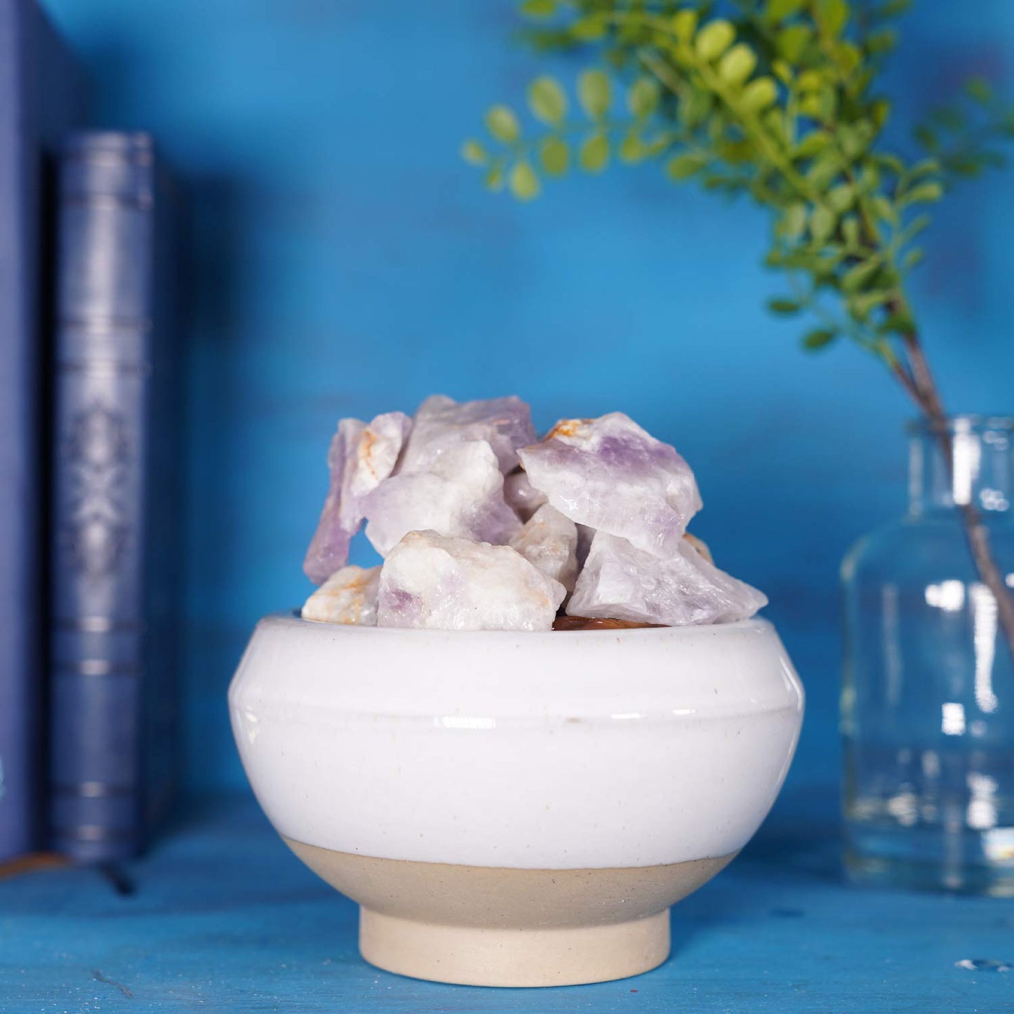 Crystal Allies 3 Pound Bulk Rough Amethyst Reiki Crystal Healing Stones Large 1" from Brazil