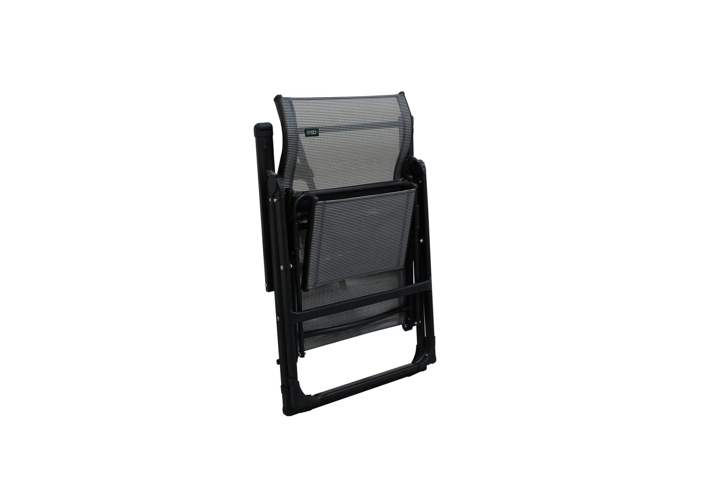 Caravan Sports Ergo+ - Adjustable Outdoor Patio Camping Lounge with Footrest & Headrest, Steel Frame Weather-Resistant Fabric – Folding Outdoor Chair