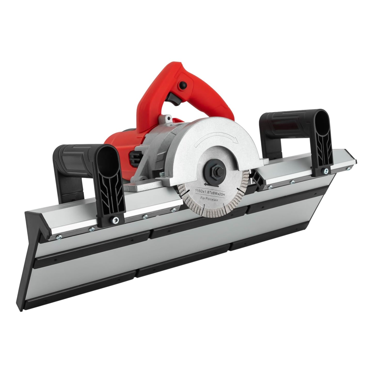 Electric Tile Chamfering Machine 45 Degree Handheld Ceramic Tile Cutter, 1200W High Precision Electric Tile Bevel Cutter Chamfering Tool with Aluminum Base Plate for Ceramic Marble Tile