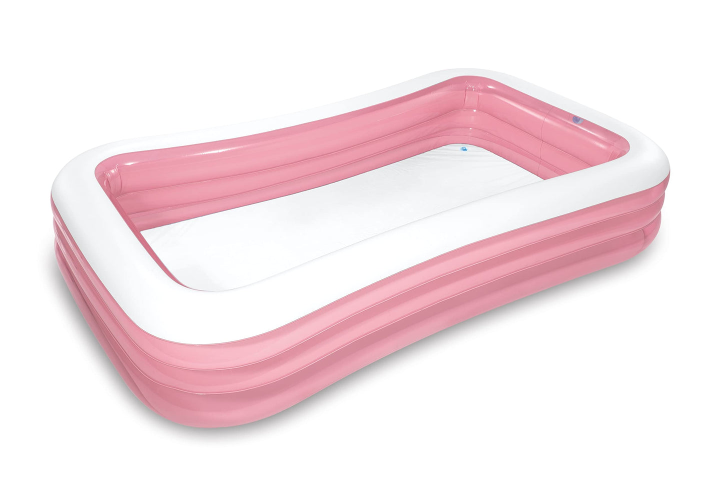 INTEX 58487EP Swim Center Inflatable Family Pool: 277 Gallon Capacity – 120" x 72" x 22" – Pink