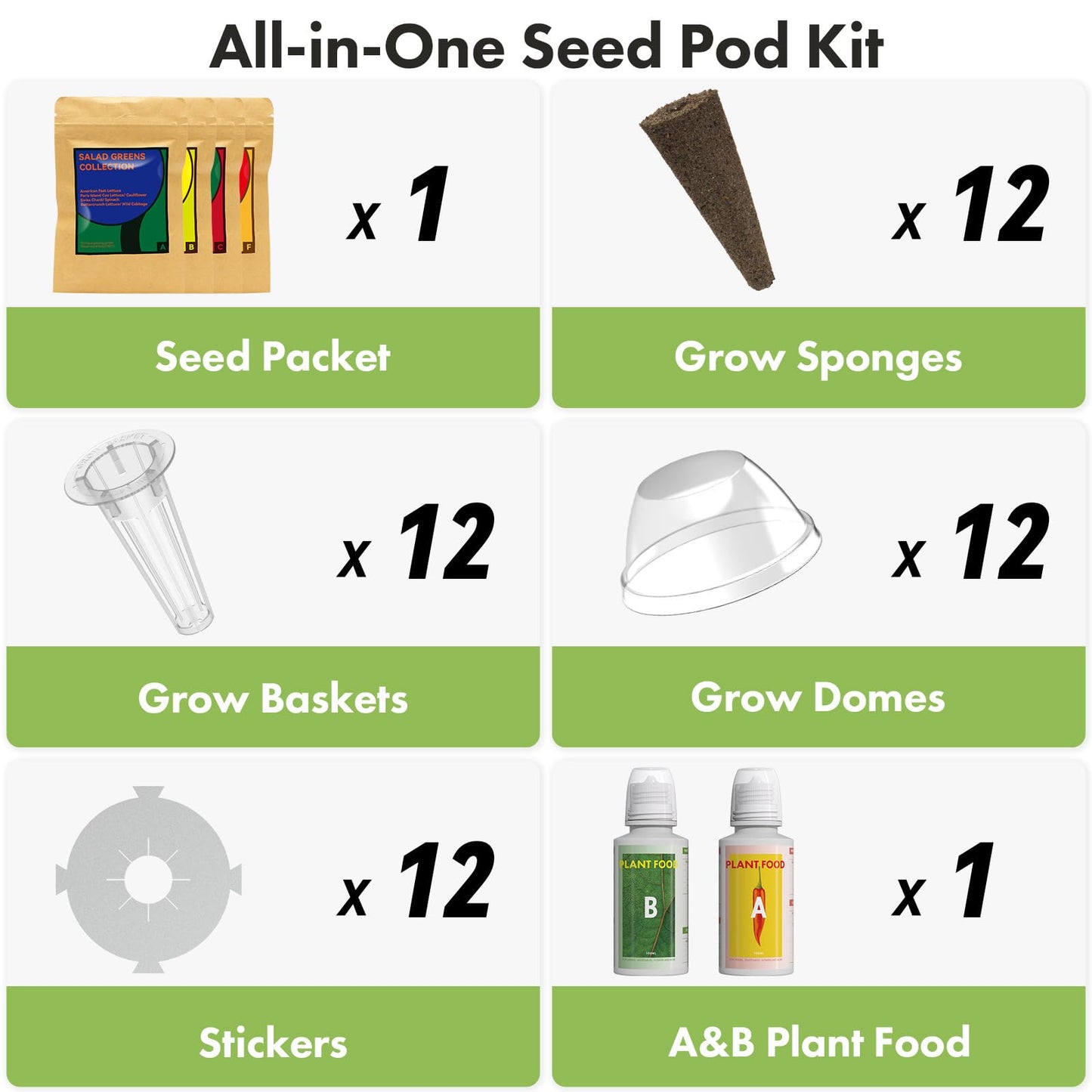 LYKOCLEAN 12 Pods Cherry Tomato Seed Pod Kit for AeroGarden, idoo, Ahopegarden Hydroponic Growing System Indoor Include Red Chili/Purple Bell/Green/Yellow Pepper, Golden/Red Cherry Tomato, 400+ Seeds