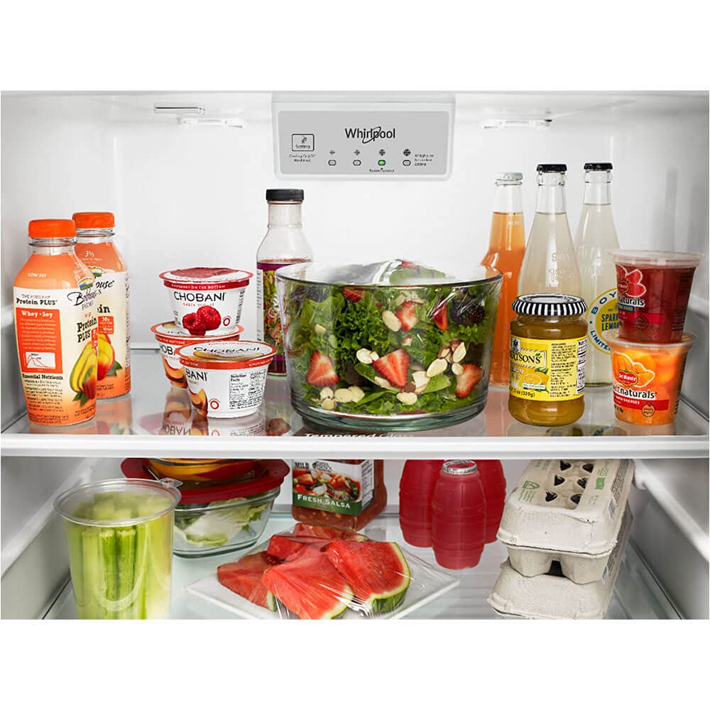 Whirlpool 28" Stainless Steel Top-Freezer Refrigerator