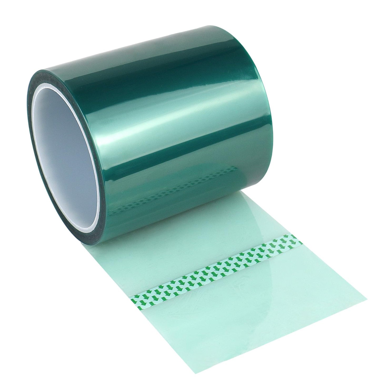 BOMEI PACK High Temp Tape, High Temperature Masking Tape, 4 inches x 108 Feet, Heat Resistant, Epoxy Release Tape, Ideal for Painting, Powder Coating, Circuit Boards