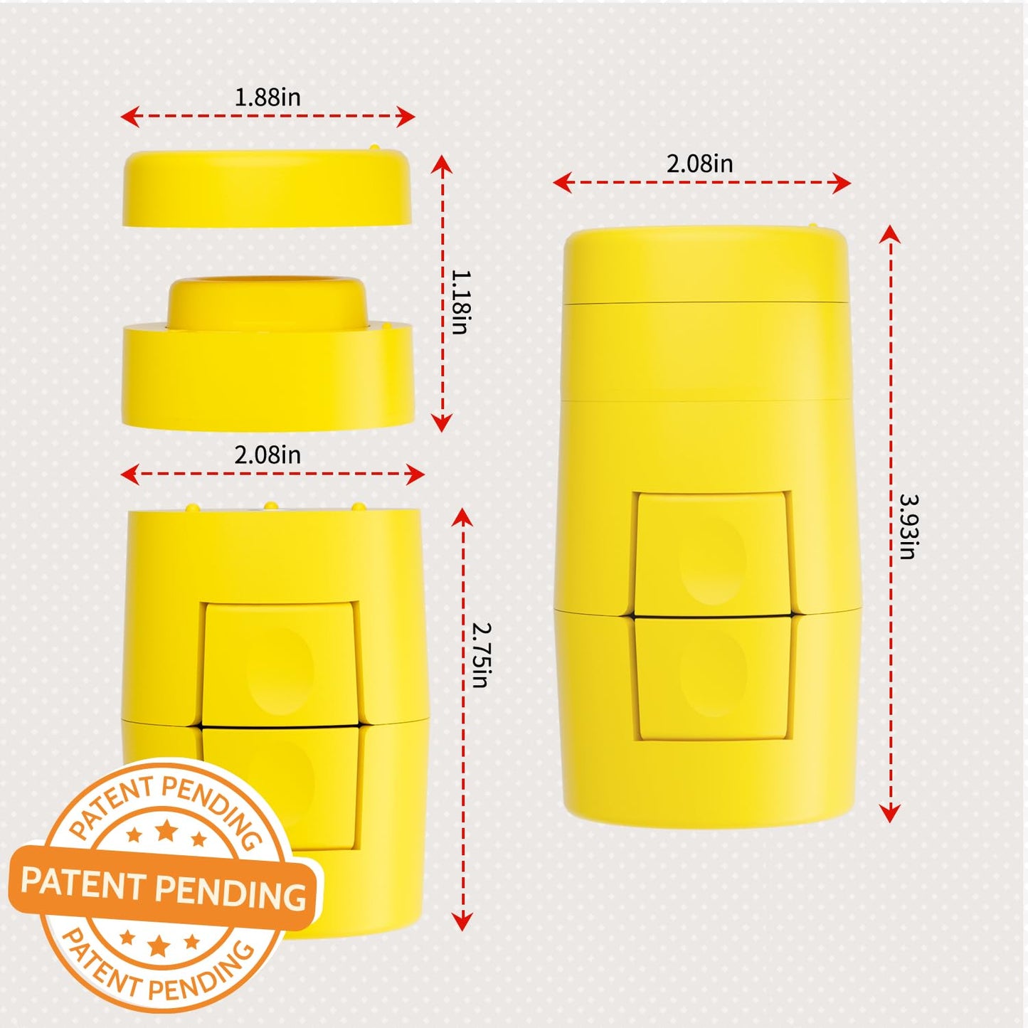 Upgraded 2 in 1 Egg Shell Opener, Hard Boiled Egg Peeler Cracker with Piercer, Cute Egg Separator for Raw Eggs, Home Kitchen Gadgets Tool, 1 Pack