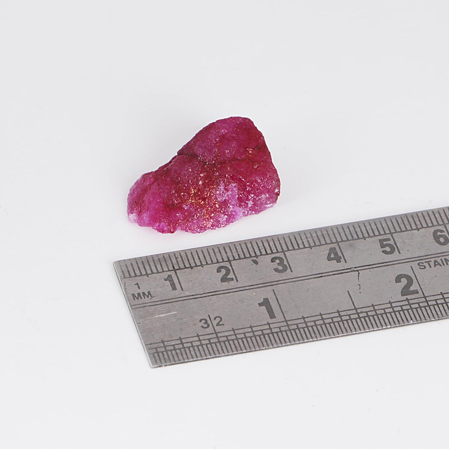 REAL-GEMS Natural Royal Red Ruby 73.5 Ct Raw Rough Loose Gemstone Crystal Mineral for Jewelry Making Lapidary AXD-996