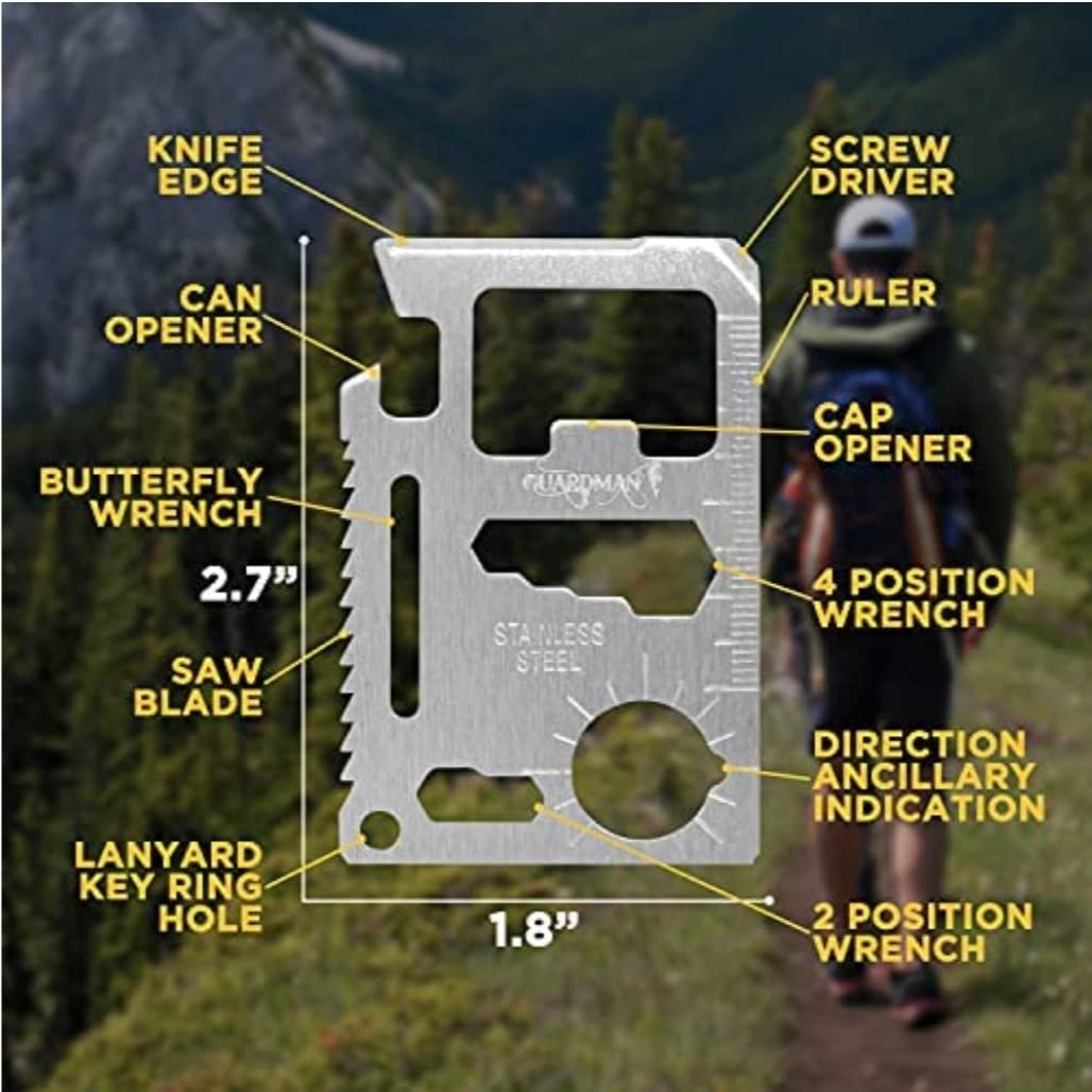 First Aid Kit 301 Piece - Fully Stocked Survival Emergency Kit for Home, Car, Camping, Workplace, Outdoor Travel & Family Preparedness