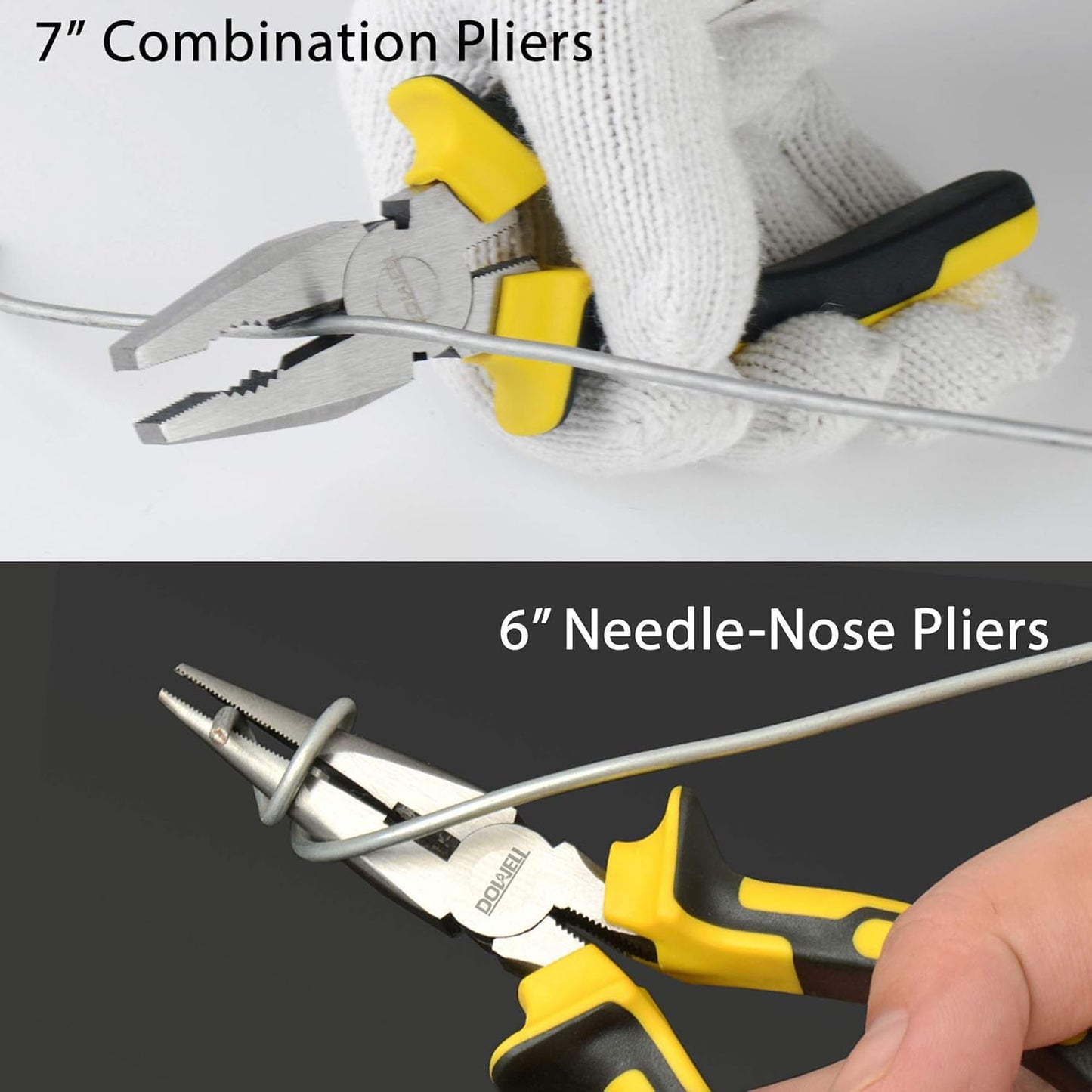 YunFenCax 12 Pieces Portable Homeowner Tool Set, General Household Small Hand Tool Kit, Repair Hand Tool Kit, For Home Or Car& More