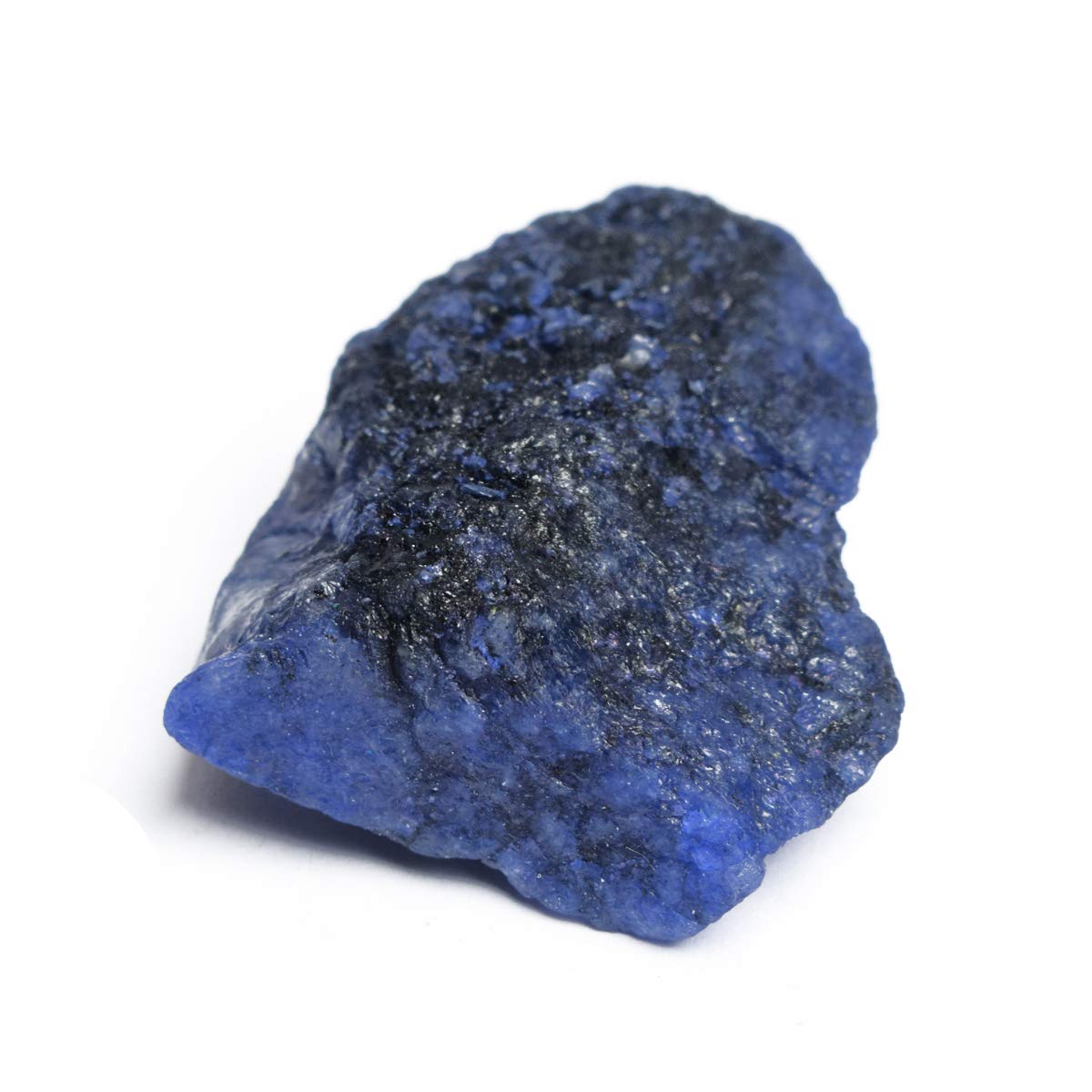 GEMHUB 189 Carat Raw Uncut Sapphire Healing Crystal Loose Gemstone for Charms Rough Blue Sapphire Loose Gem