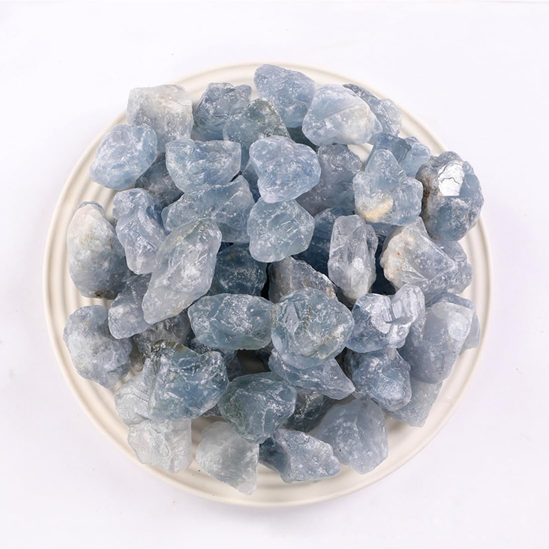 Kyanite Raw Crystals, Large 1.25-2.0" Healing Crystals Natural Rough Stones Crystal for Tumbling, Cabbing, Fountain Rocks, Decoration, Polishing, Wire Wrapping, Wicca & Reiki