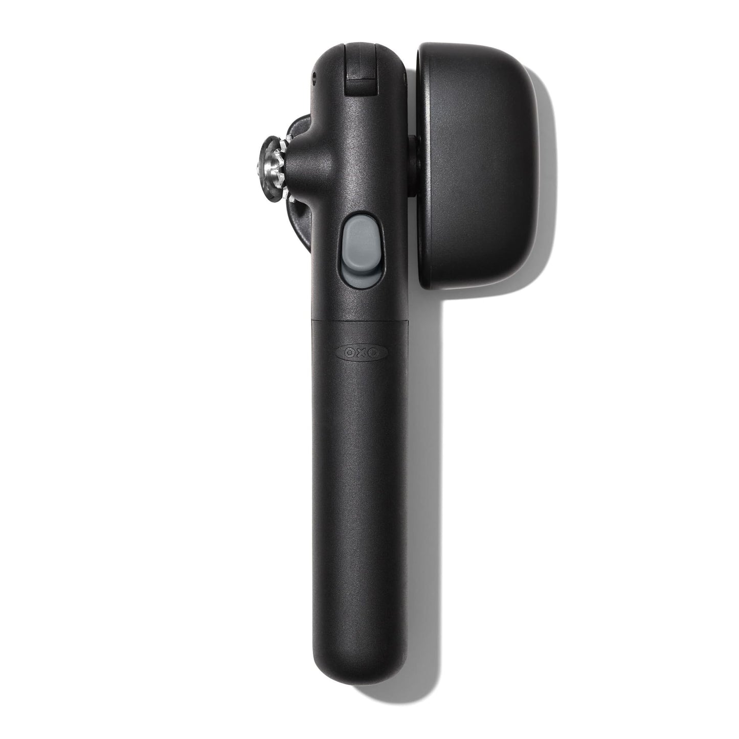 OXO Good Grips Lock & Go Can Opener, Manual Can Opener with Locking Arms and Easy-Release Button, Handheld Kitchen Gadget, Compact Kitchen Utensil for Everyday Use